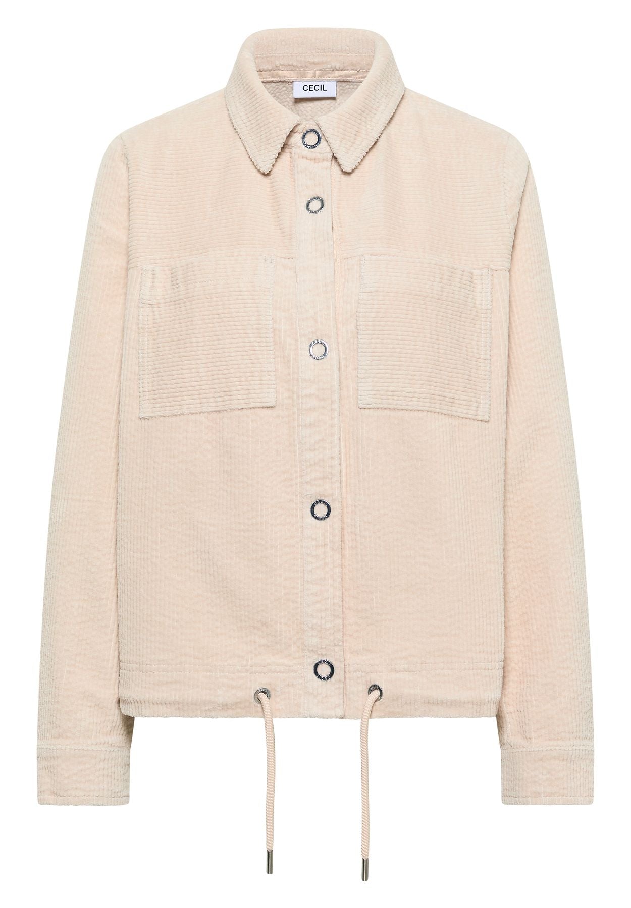 Cordjacke mit Tunnelzug