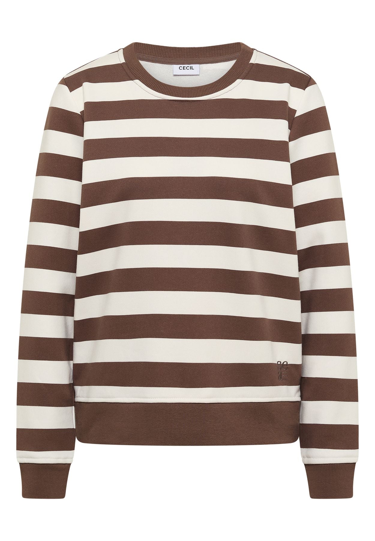 Gestreiftes Sweatshirt