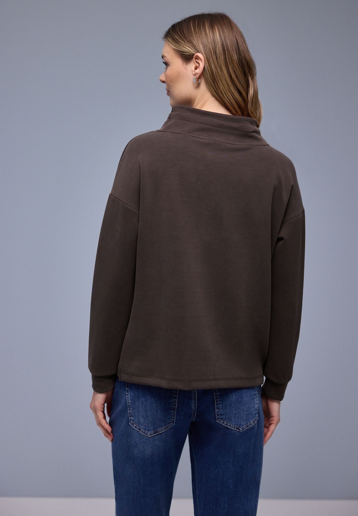 Shirt in Unifarbe