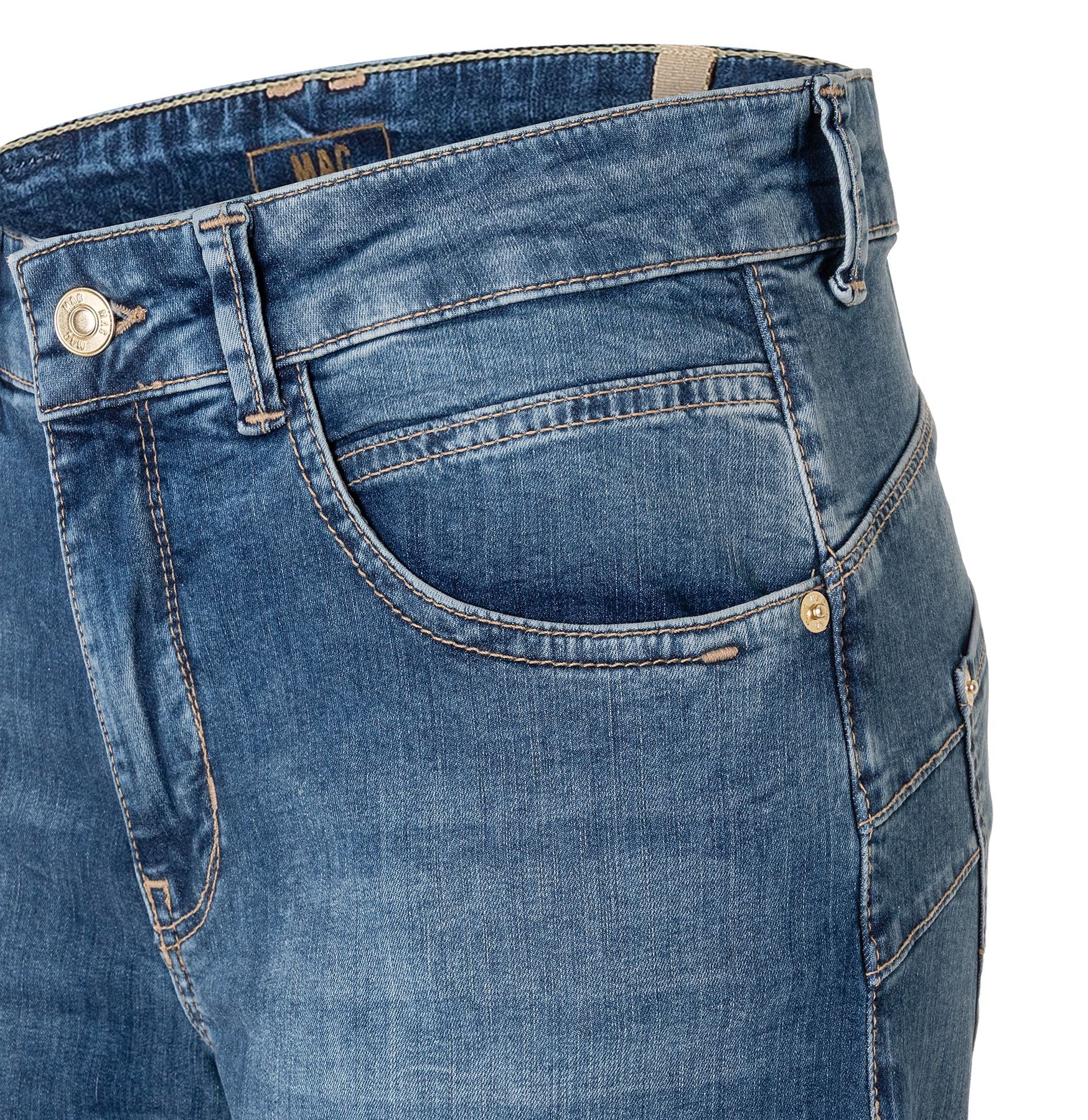 MAC JEANS - RICH PALAZZO, Light weight denim