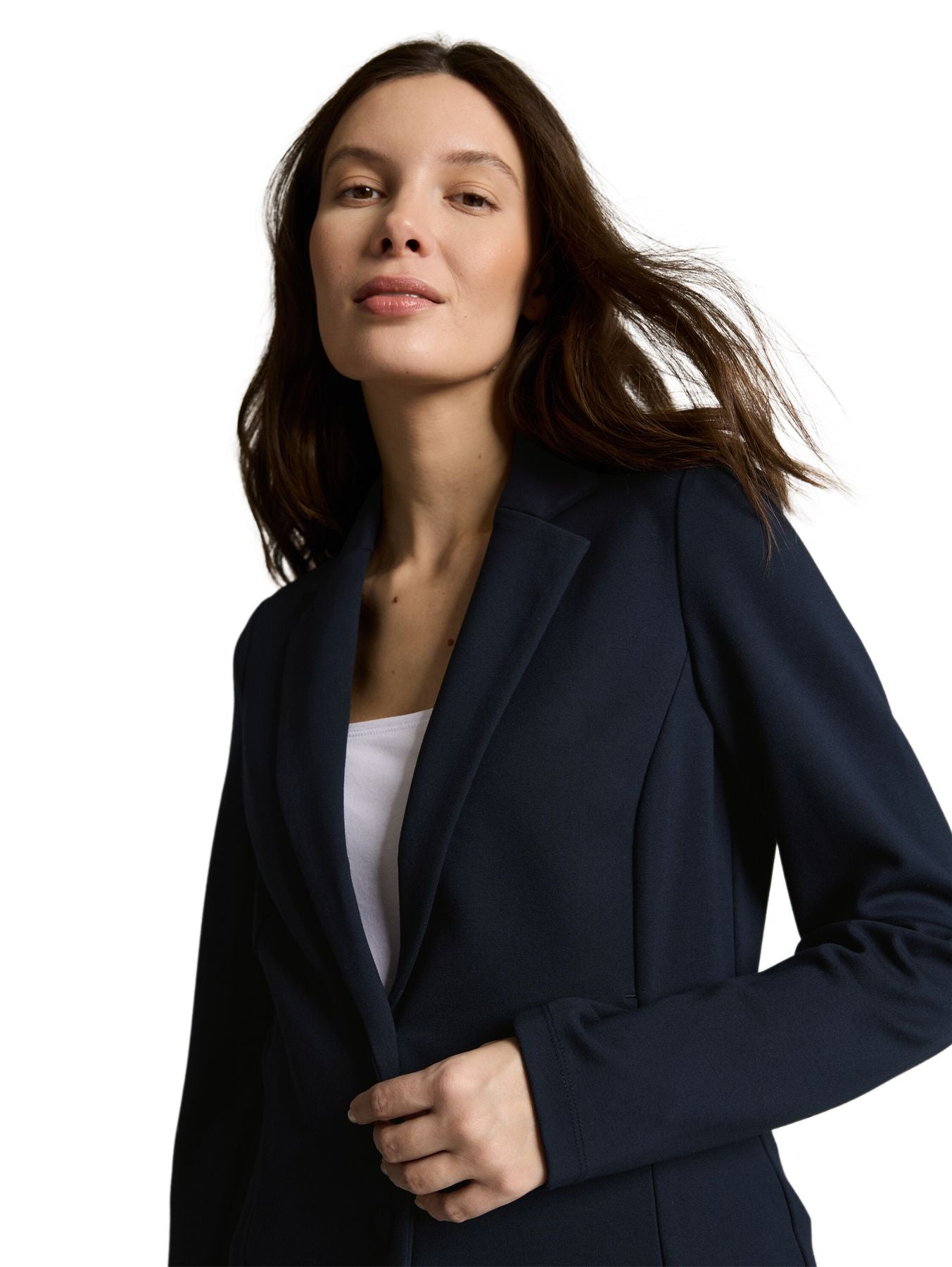 Slim Fit Blazer mit Eingriffstaschen