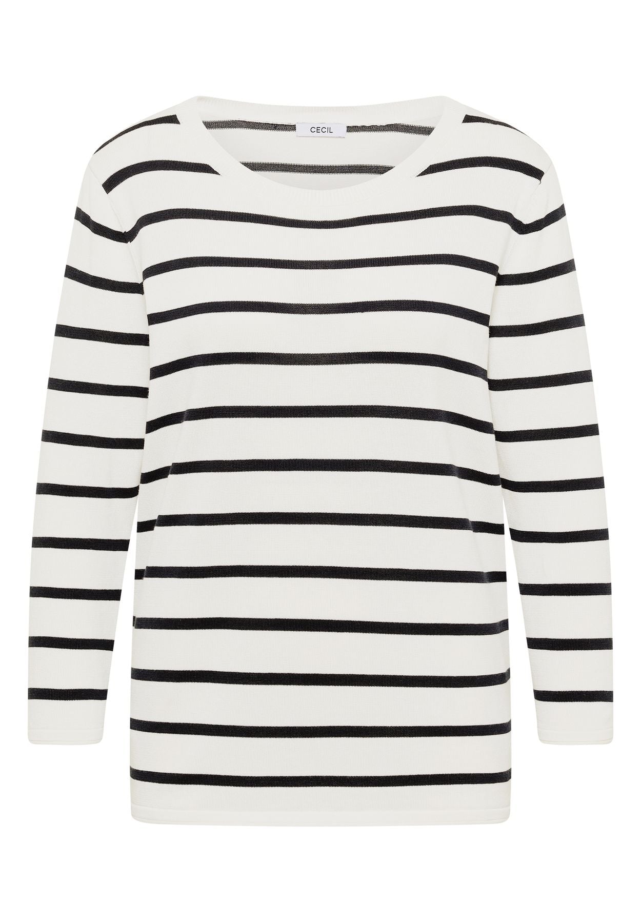 Gestreifter Pullover