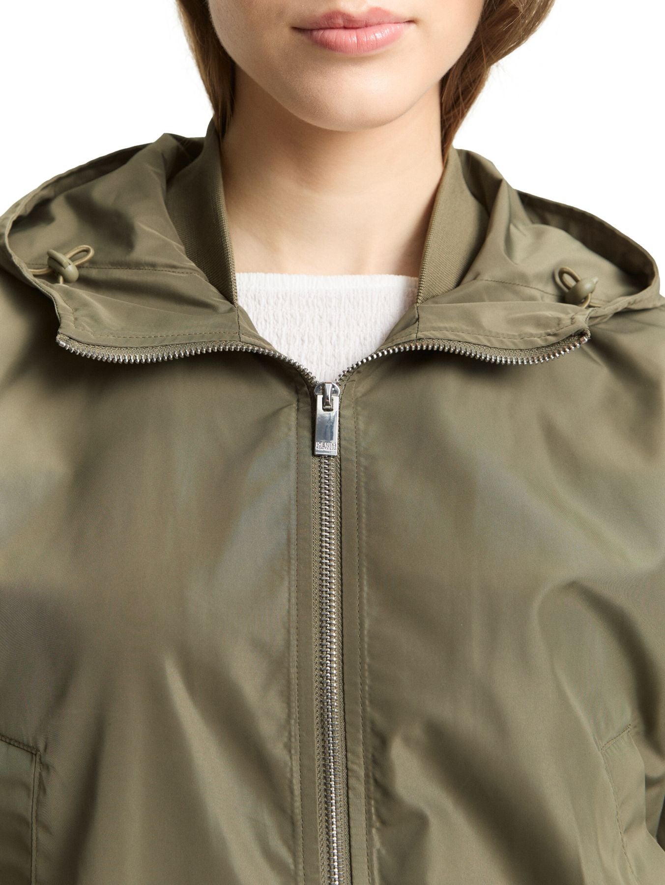 Blouson Jacke aus wasserabweisendem Material