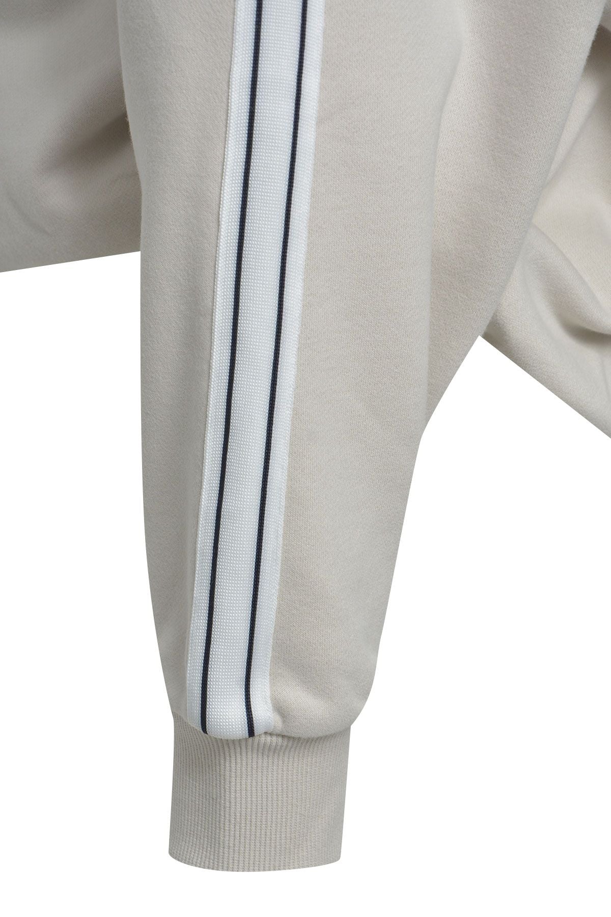 Relaxed Faux Sweatshirt Balloon Hem