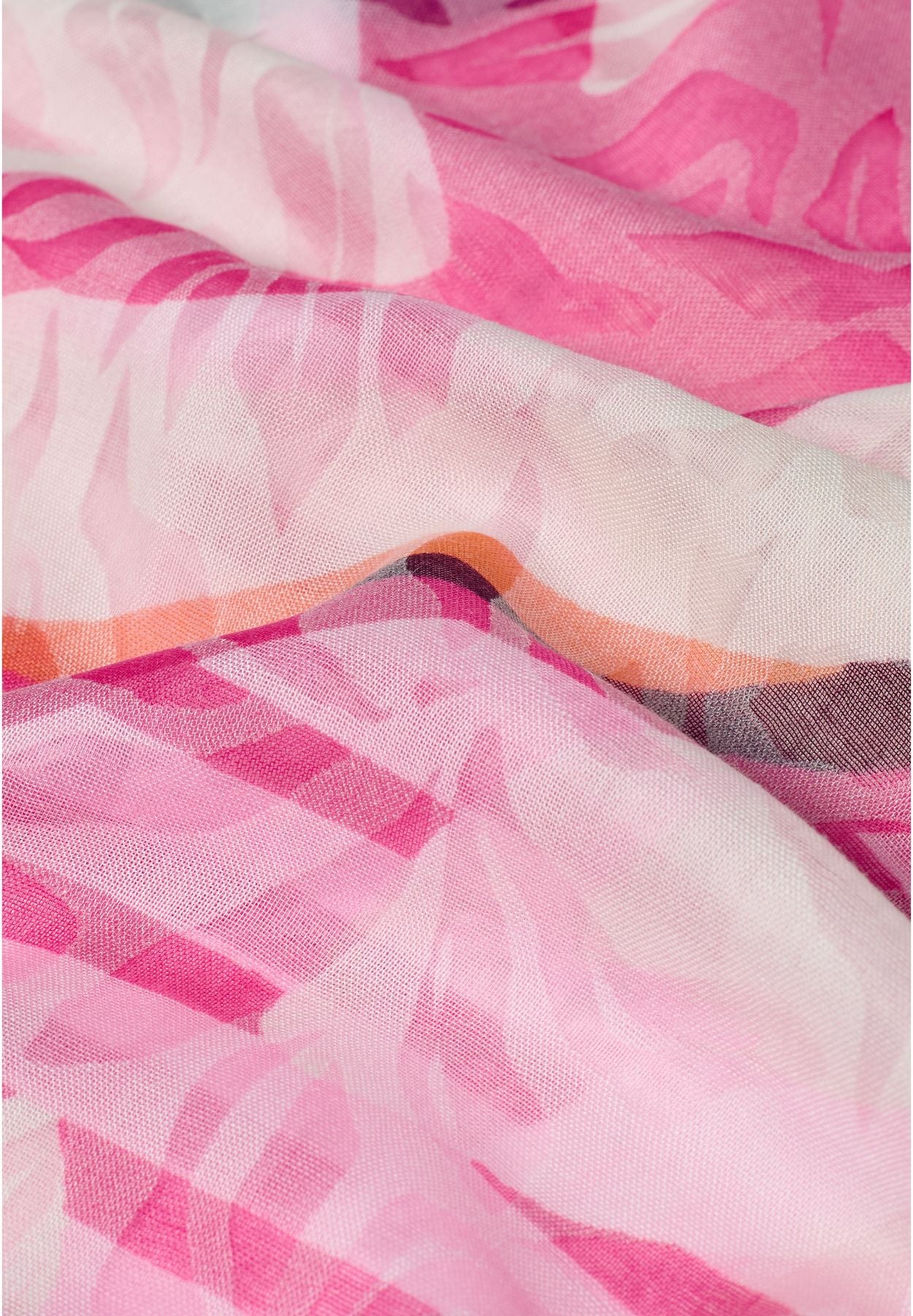 Tuch mit floraler Ausbrenner-Optik