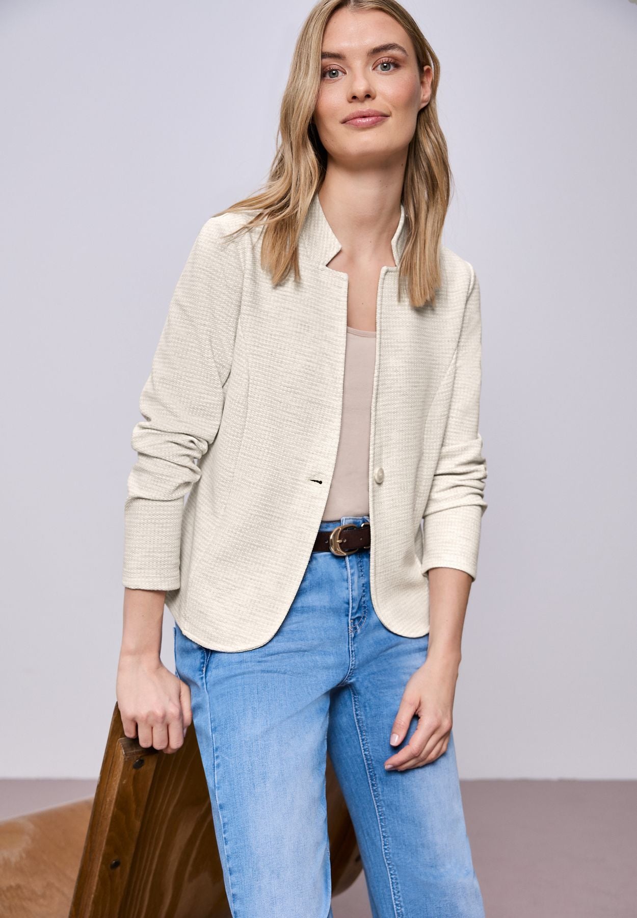 Blazer mit Struktur