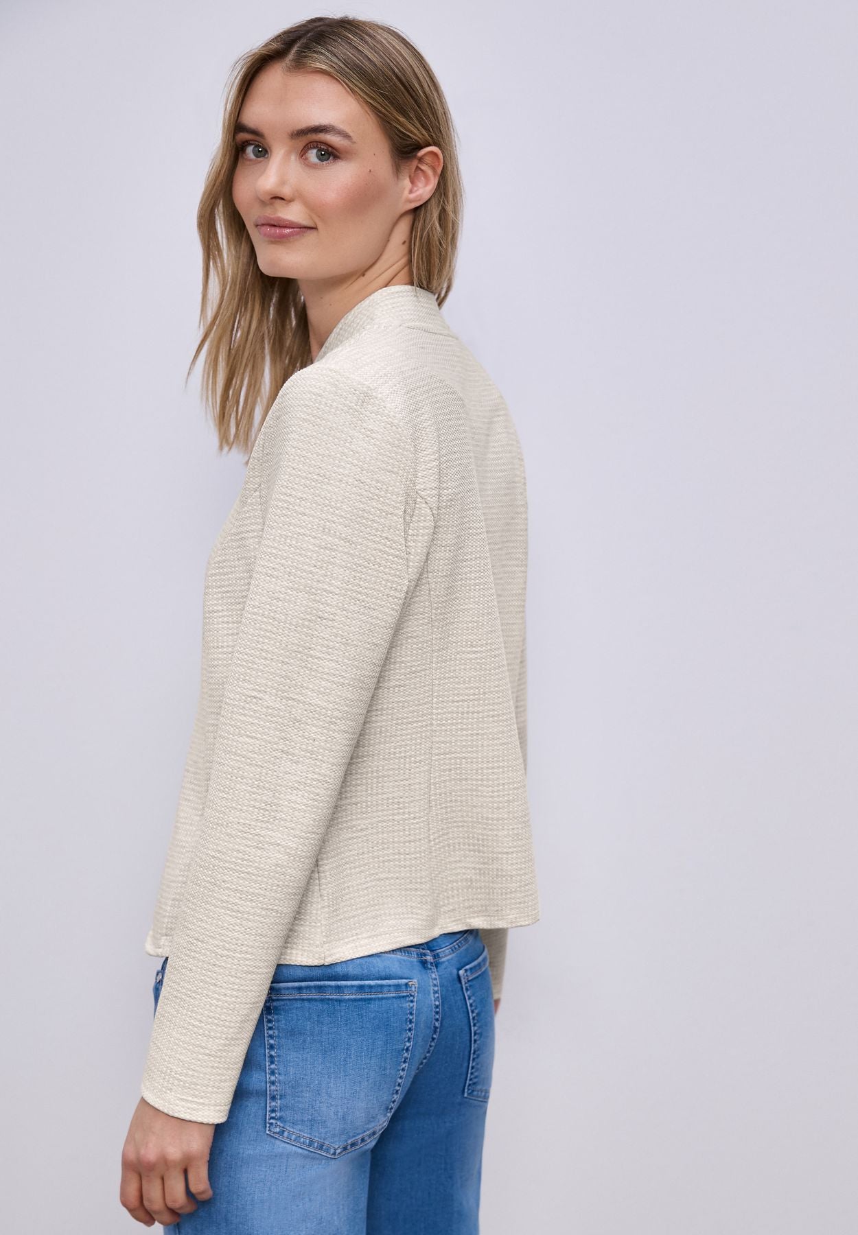 Blazer mit Struktur