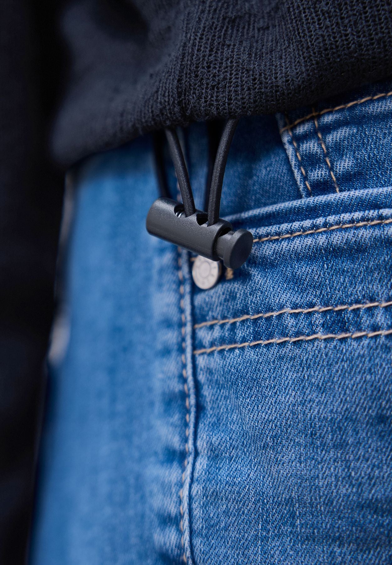 Langarm Jacke mit V-Neck