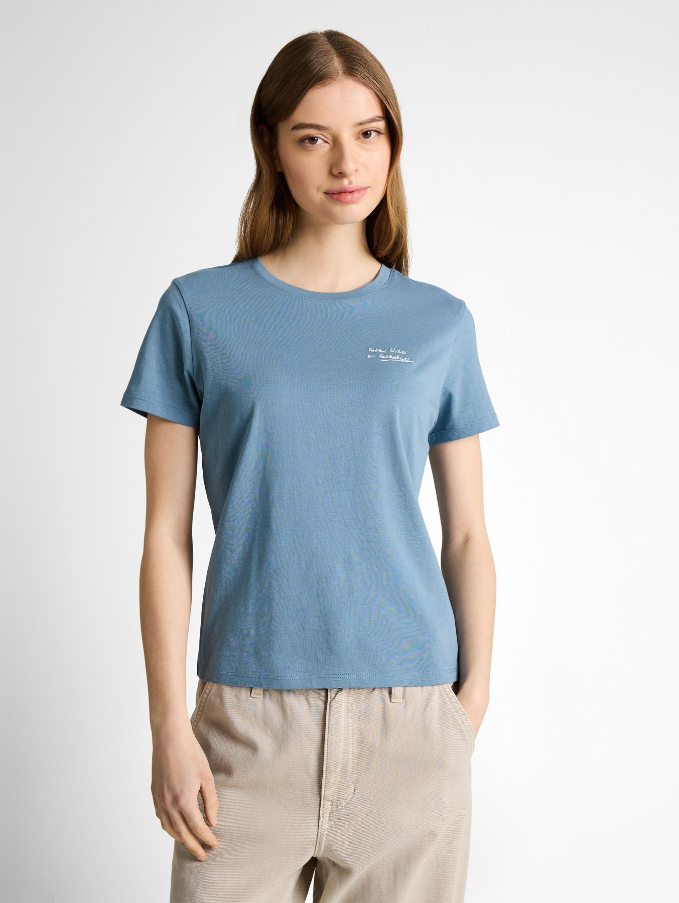 T-Shirt mit Stickerei