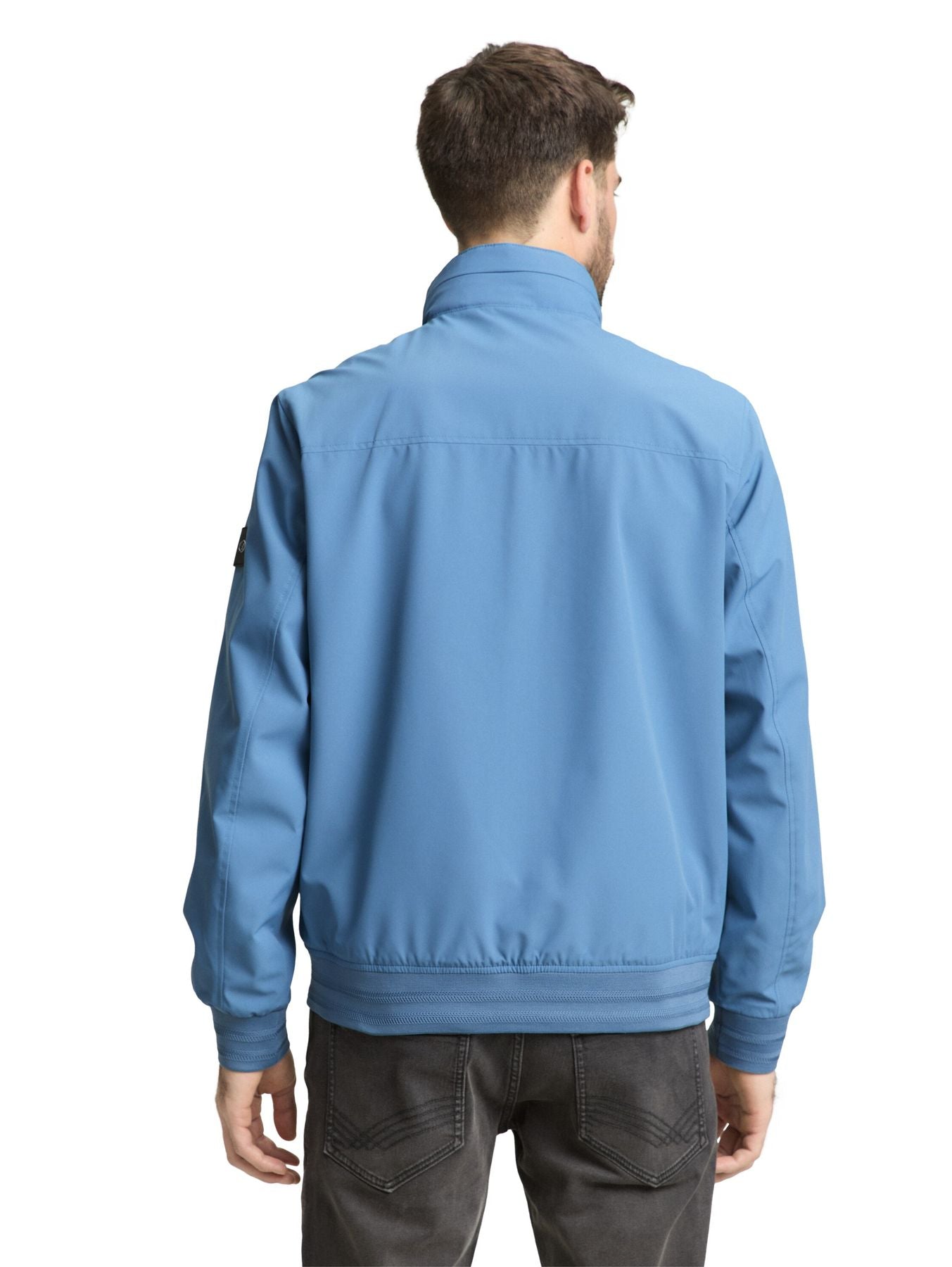Blouson Jacke mit verstaubarer Kapuze