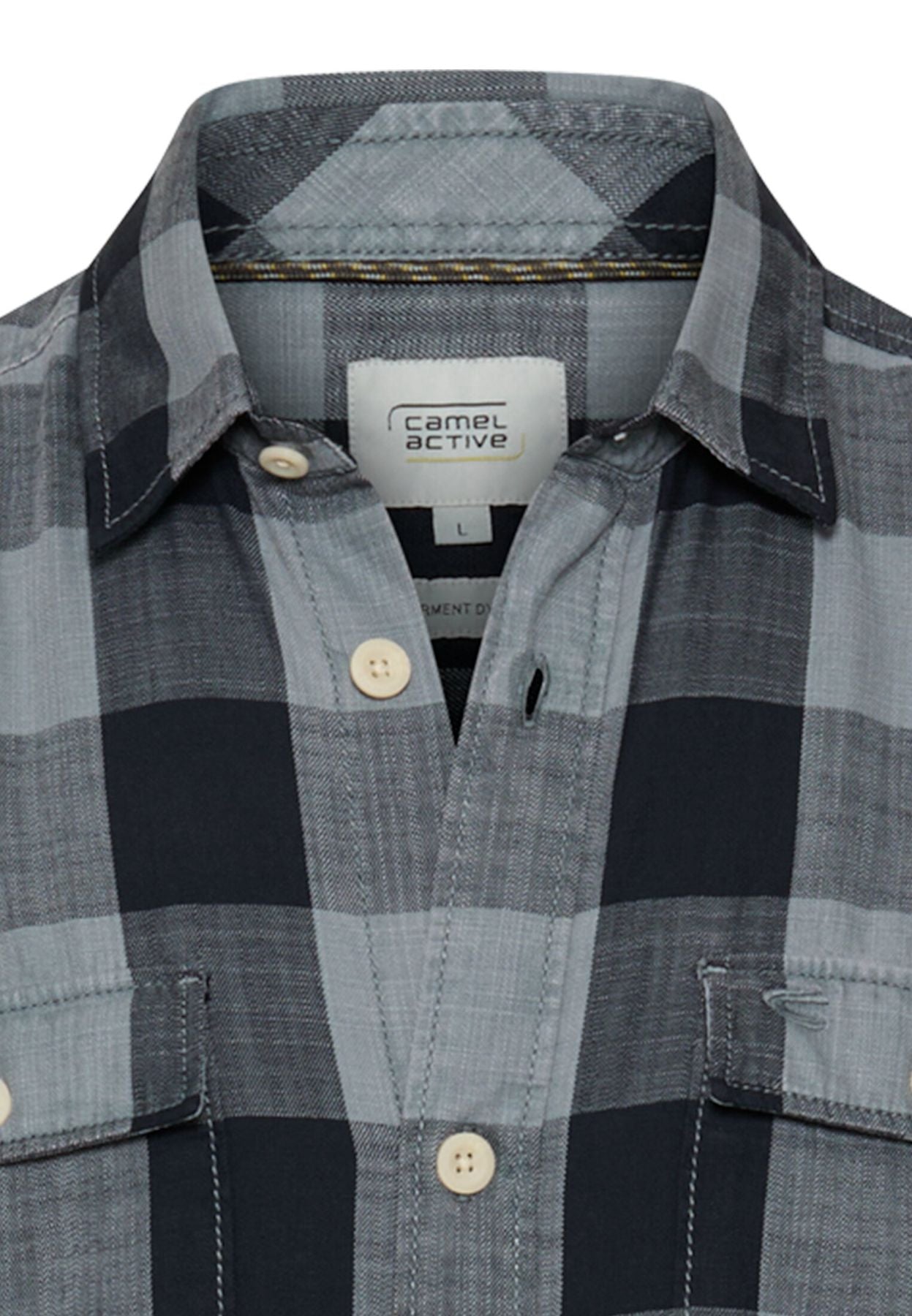 Karohemd aus reiner Baumwolle