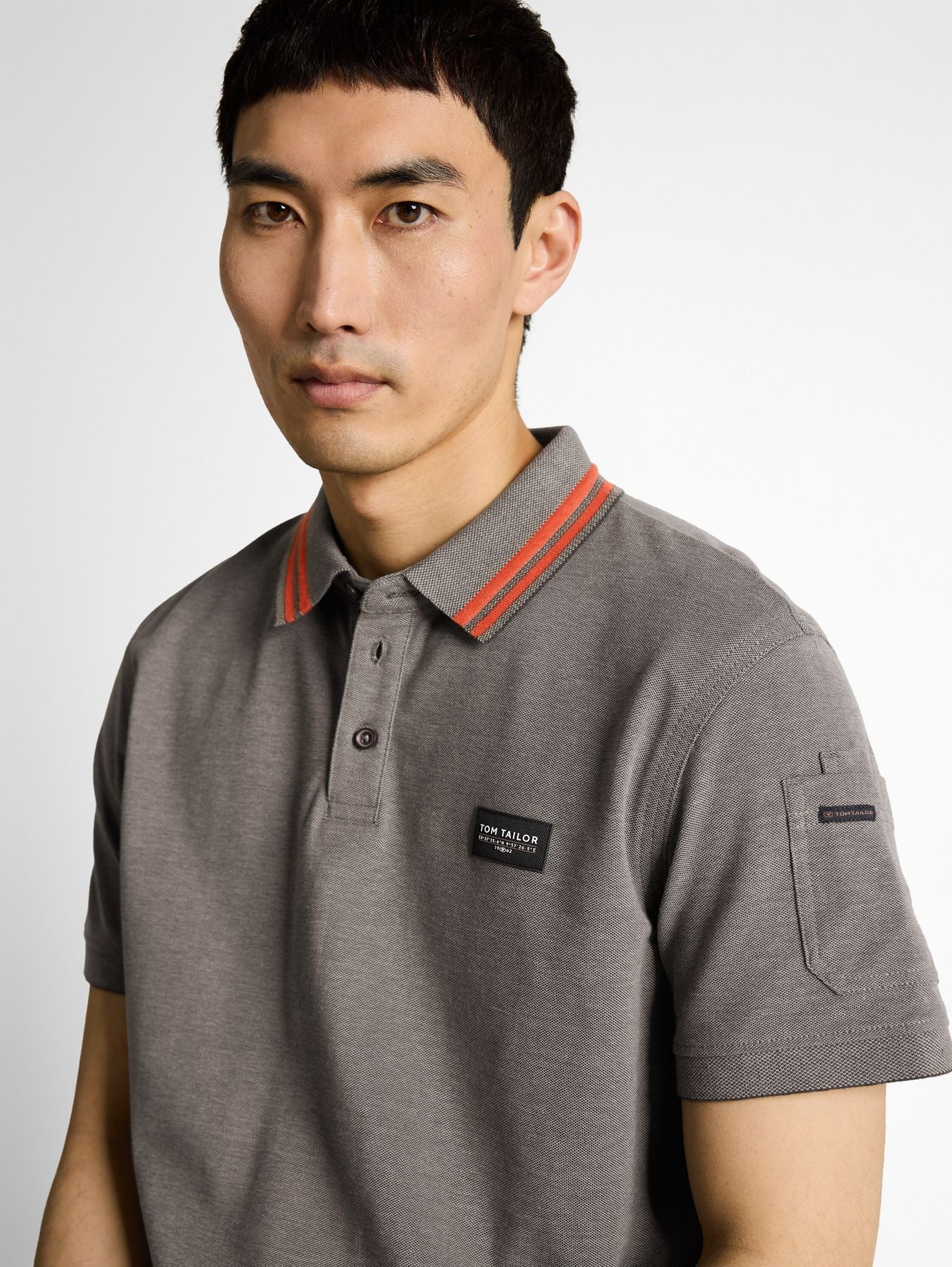 Poloshirt mit Ärmeltasche