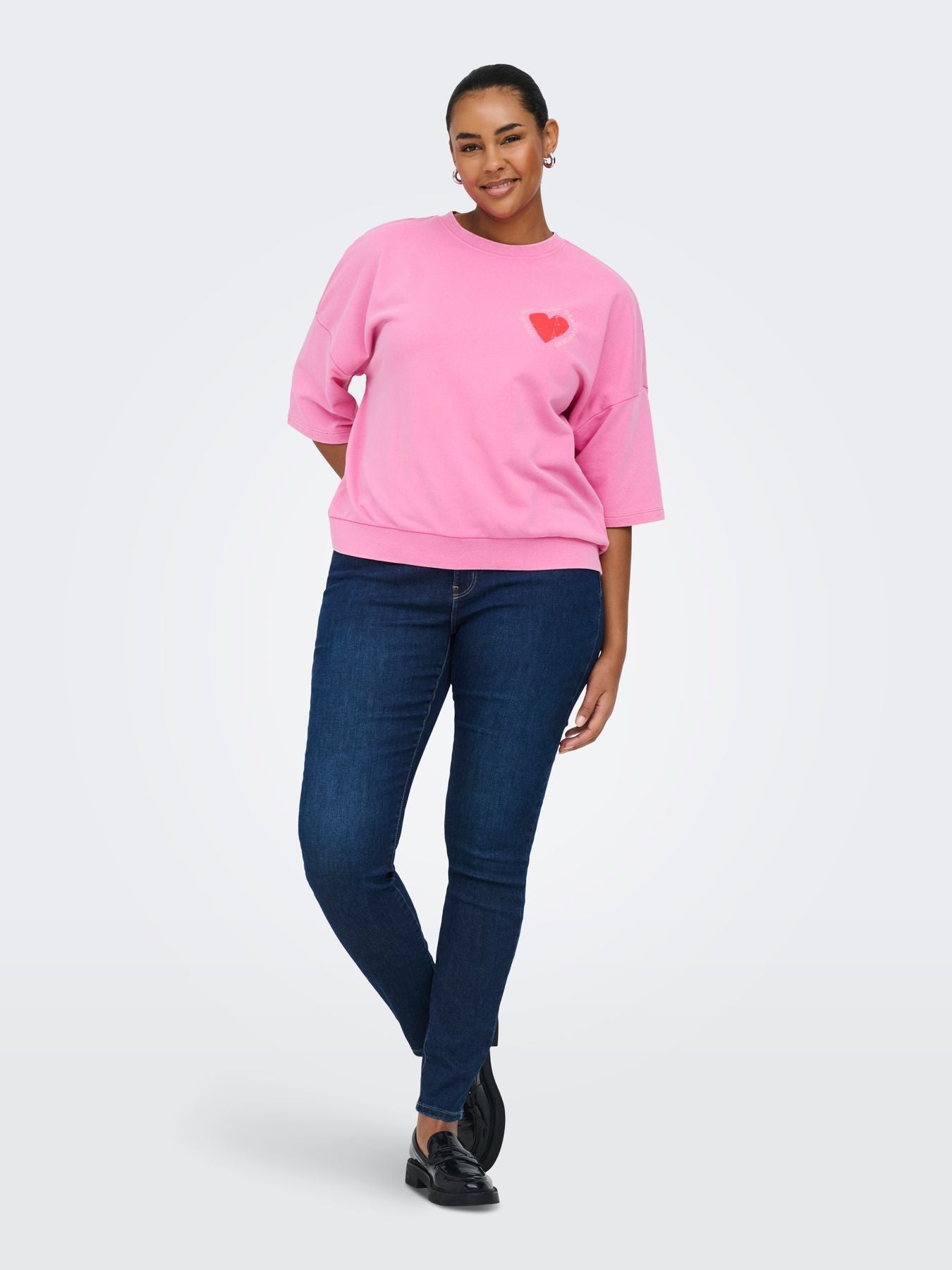 CARLUCILLA 2/4 BOXY O-NECK UB JRS