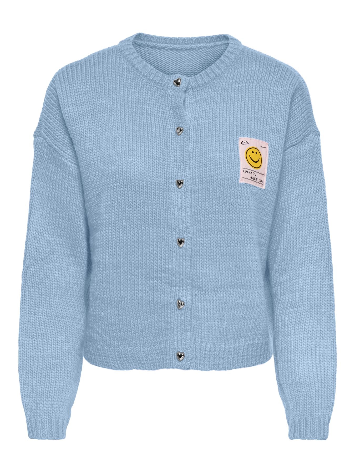 ONLMAILEY LS DETAIL O-NECK CARDI CS KNT