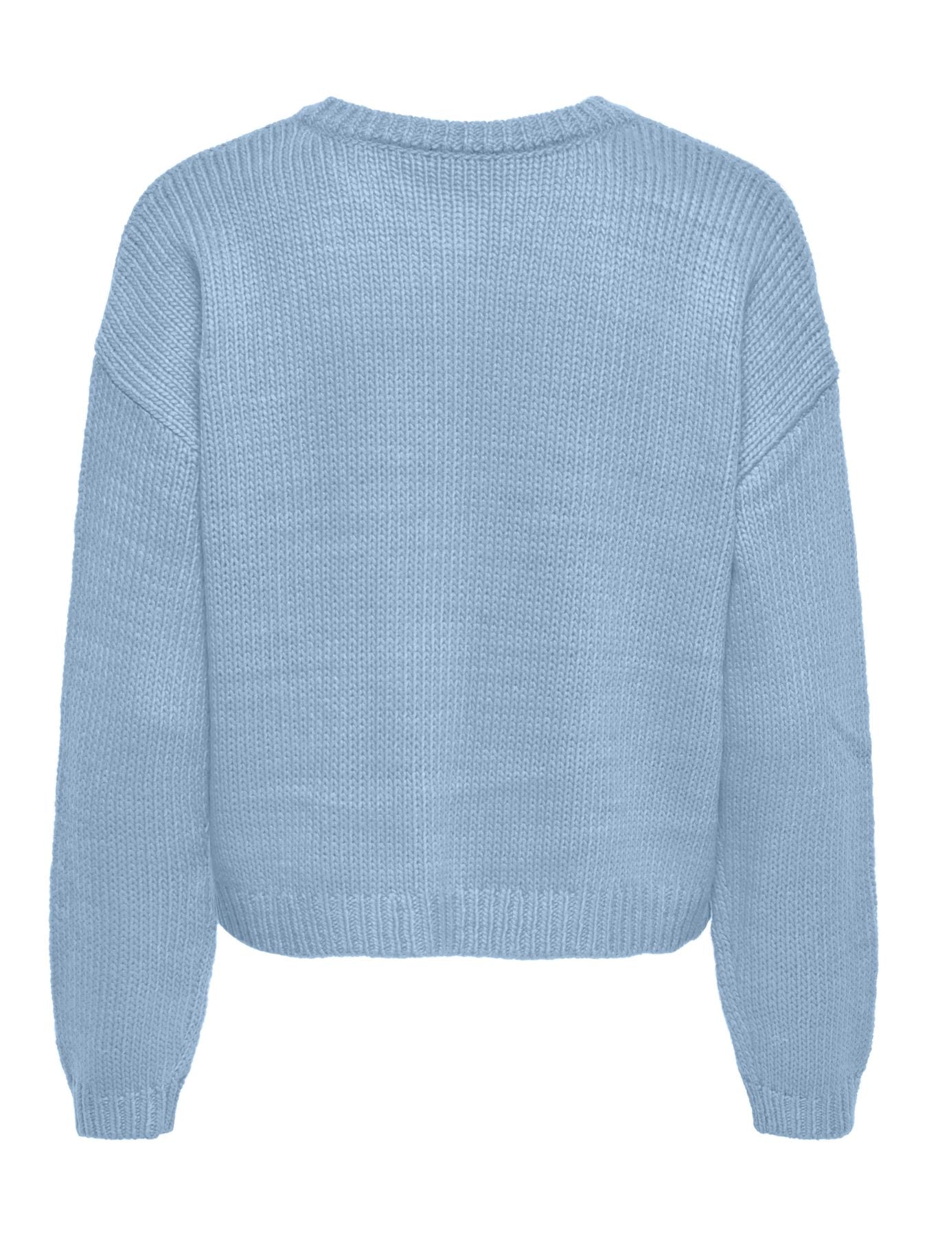 ONLMAILEY LS DETAIL O-NECK CARDI CS KNT