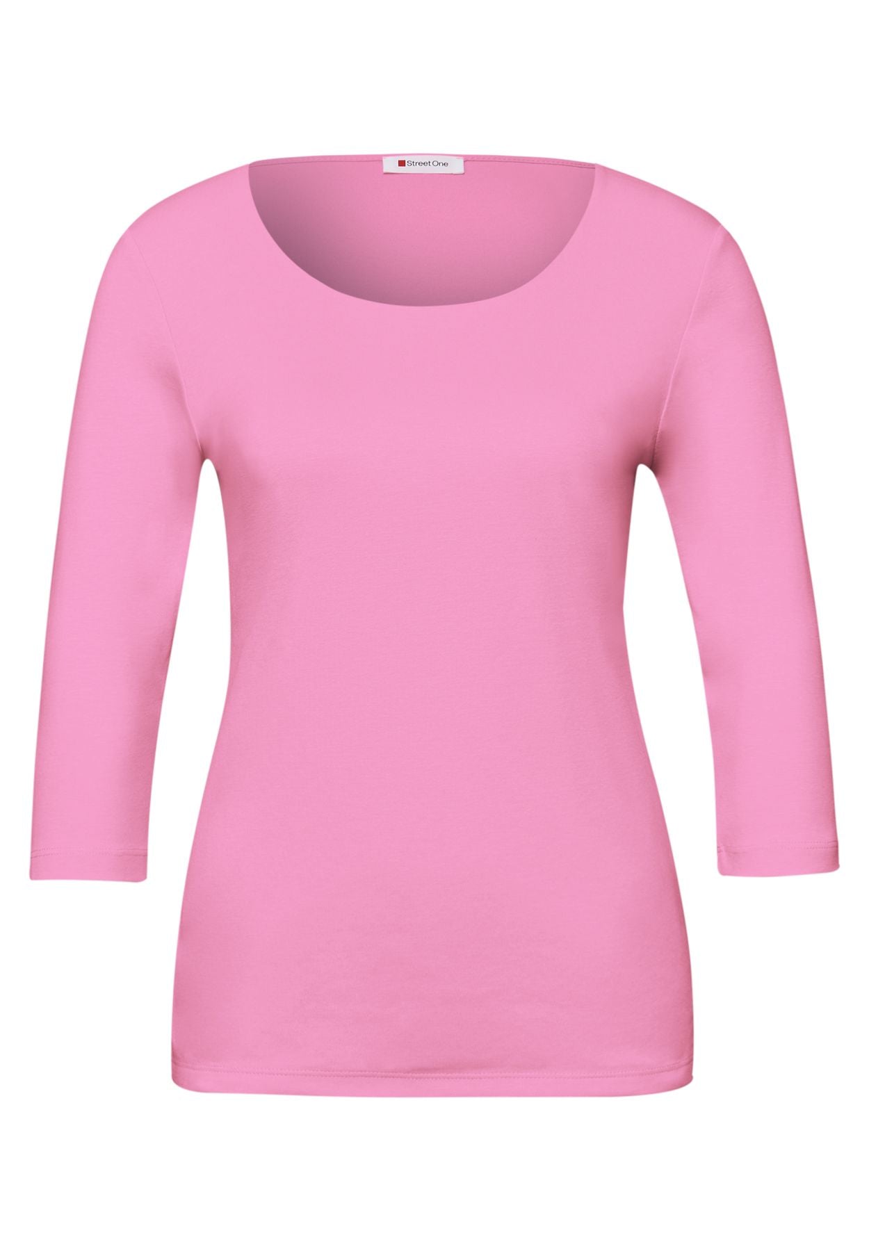 Shirt in Unifarbe