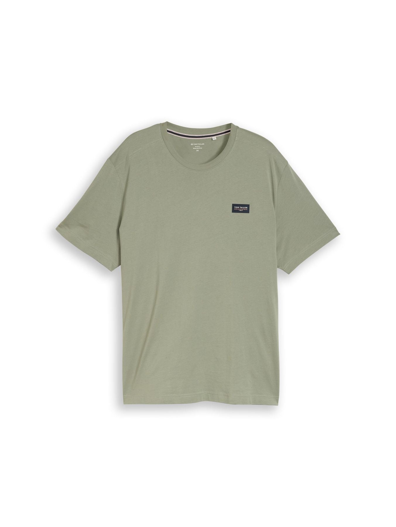 Plus Size - T-Shirt aus Baumwolle mit Logo-Badge