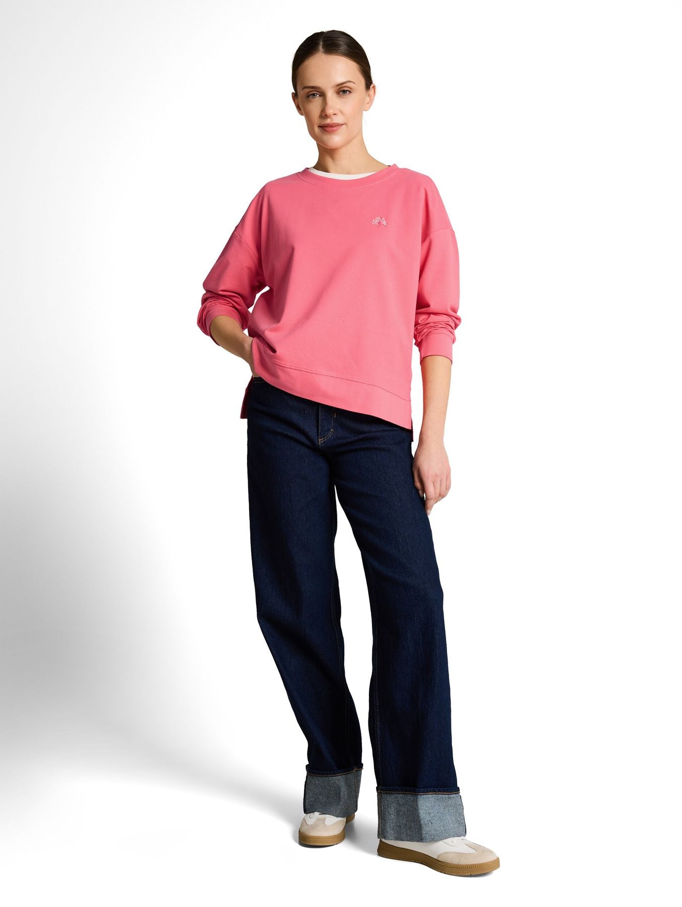 Sweatshirt mit Rückenprint