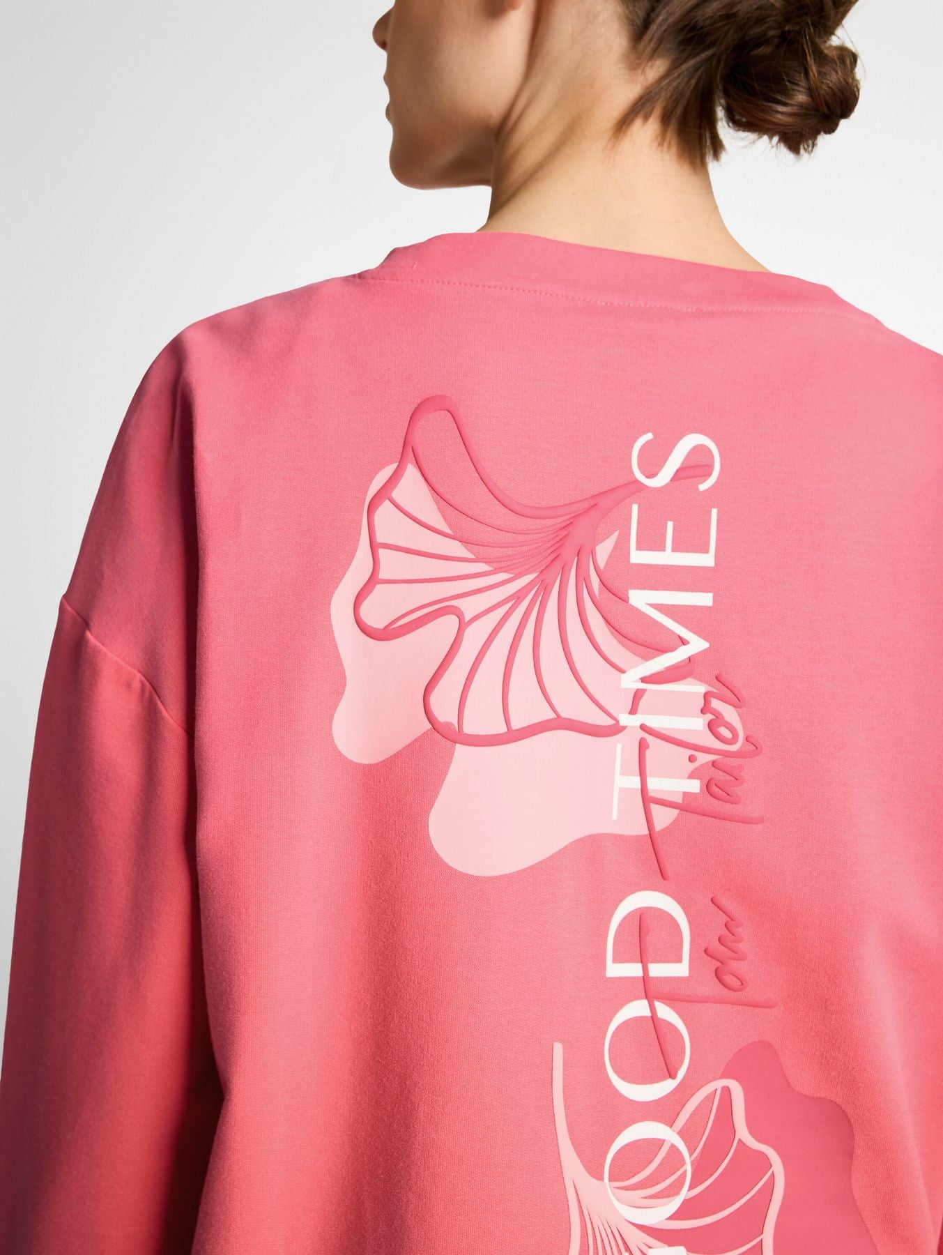 Sweatshirt mit Rückenprint