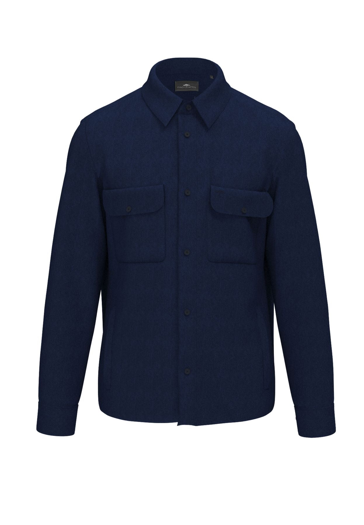 Herringbone Linen Overshirt