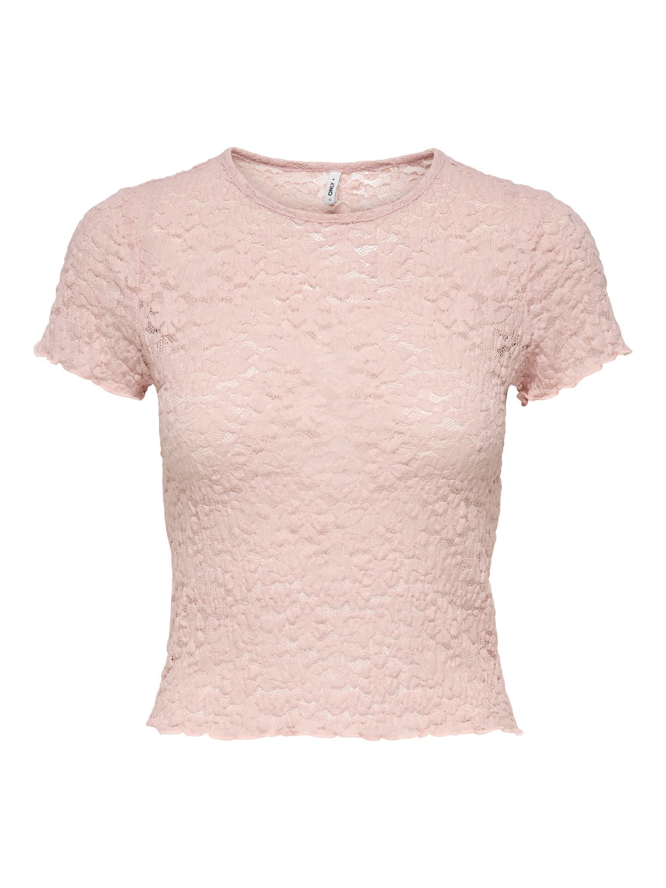 ONLFAITH S/S LACE TOP JRS