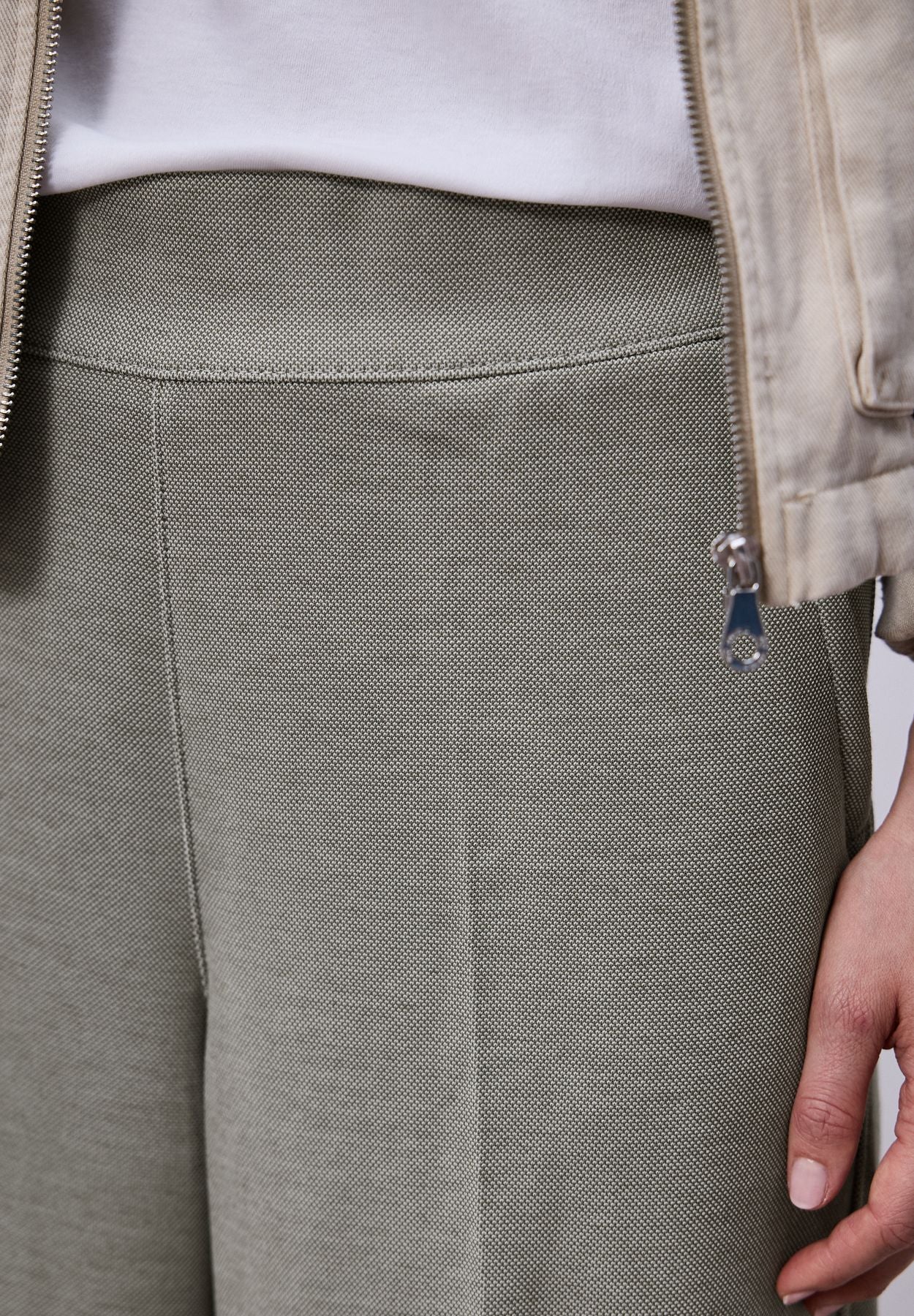 High Waist Wide Leg Hose im Casual Fit