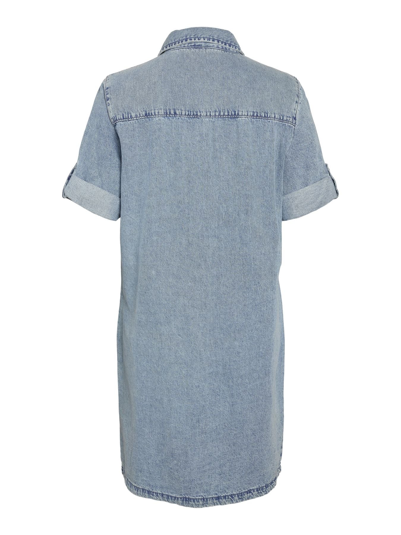 NMNEW SIGNE S/S DENIM DRESS VI003LB NOOS