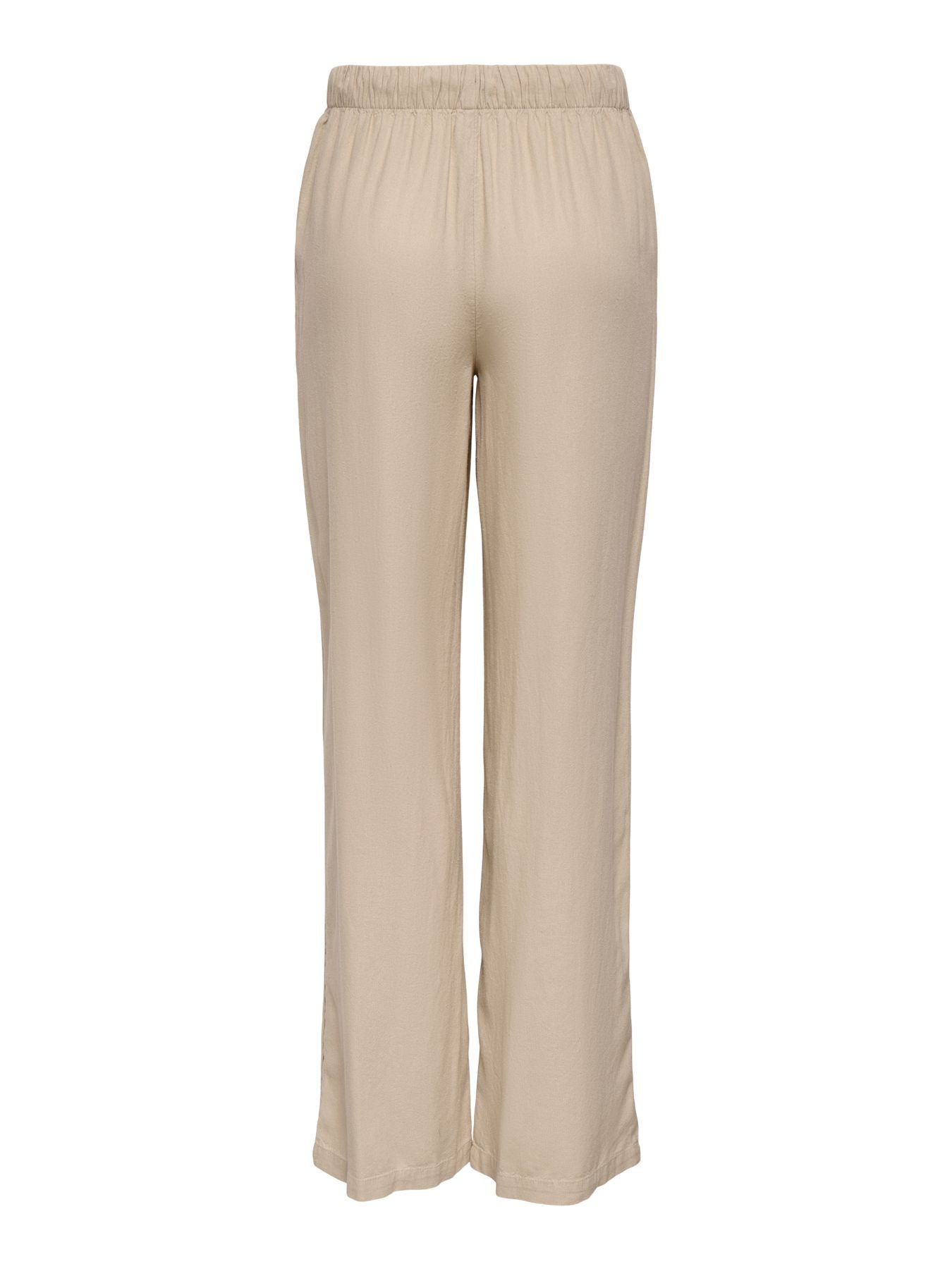 ONLGOA MW LINEN BL PULL-UP PANT CC PNT