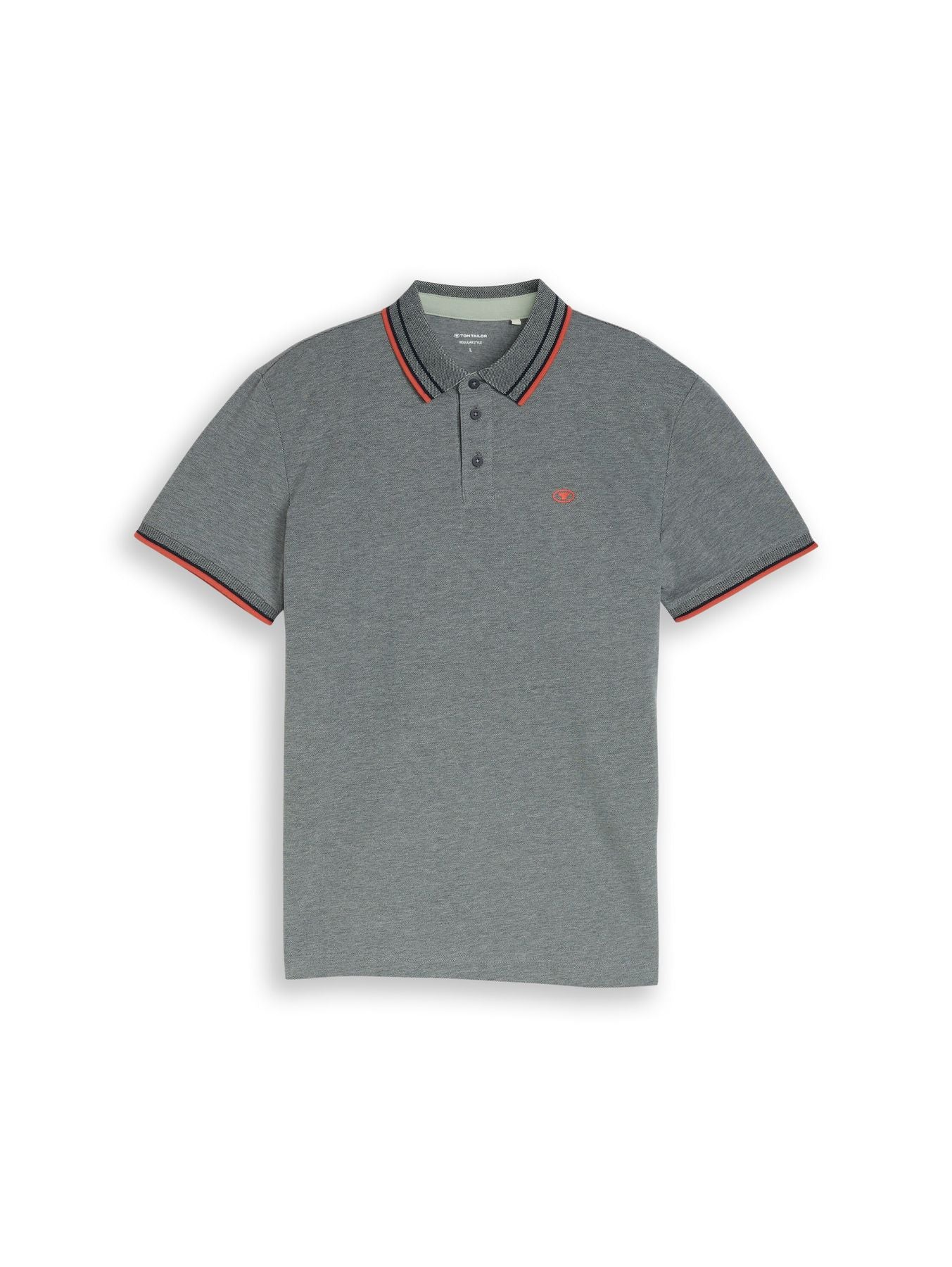 Piqué Poloshirt mit Logo-Print