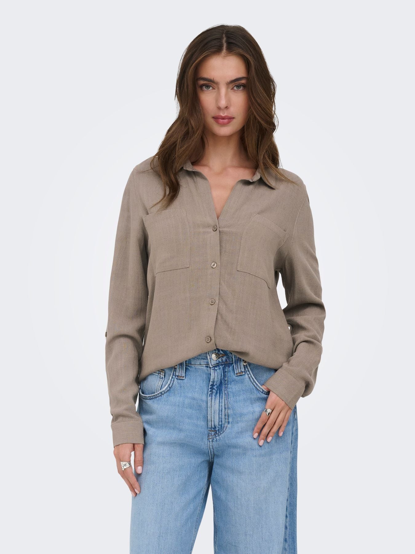 ONLYASMIN-SIESTA LS LI BL SHIRT PNT NOOS