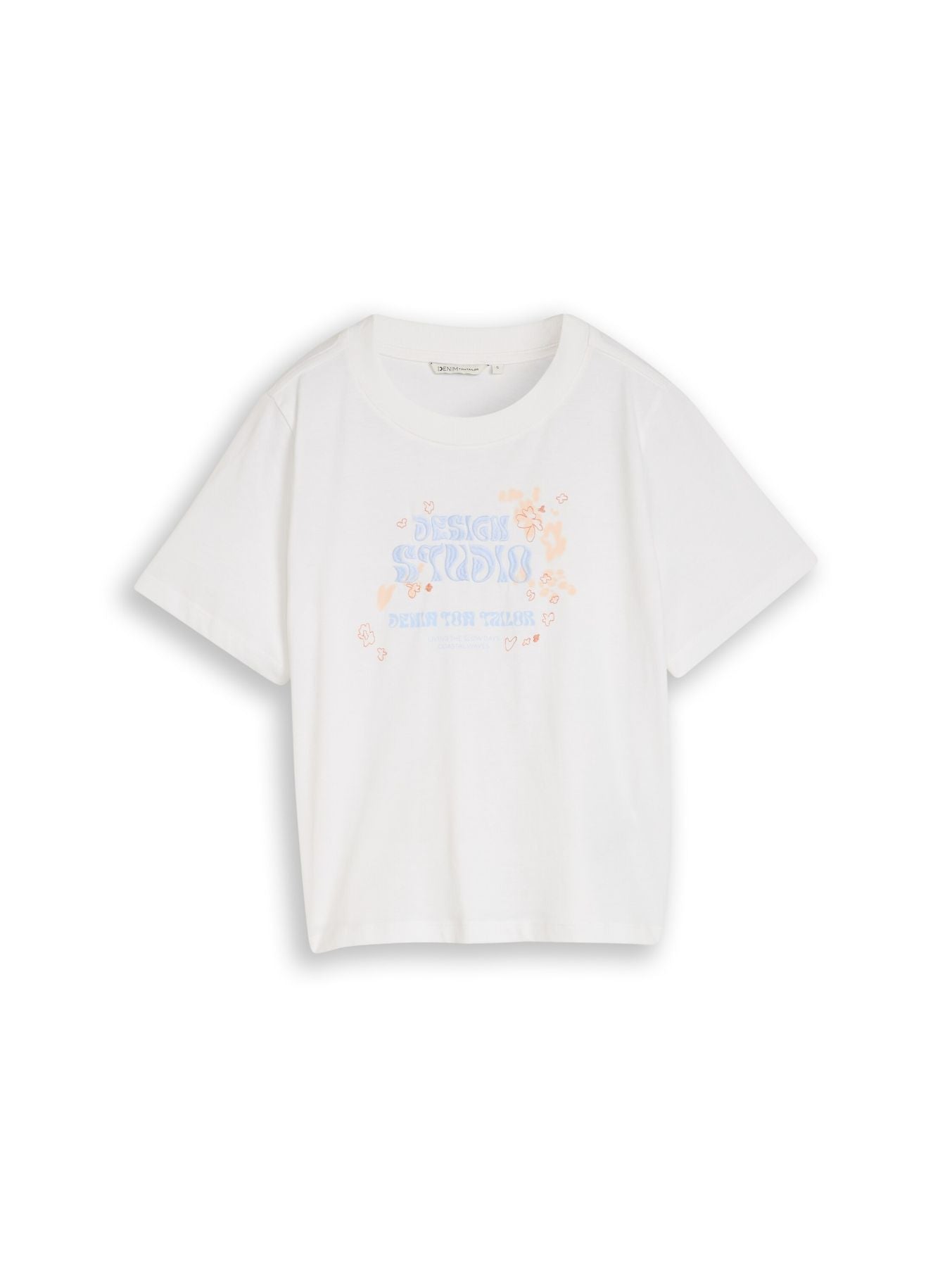 Loose Fit T-Shirt mit Stickerei