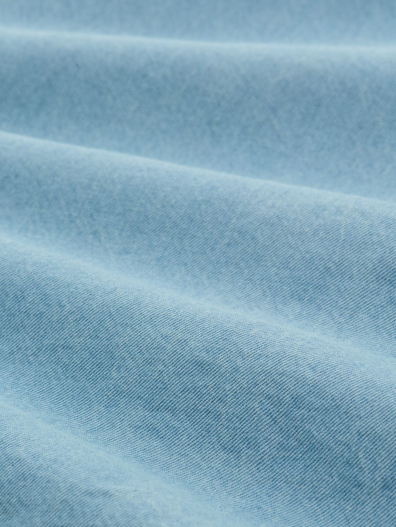 Jeansbluse mit Schleifen-Detail