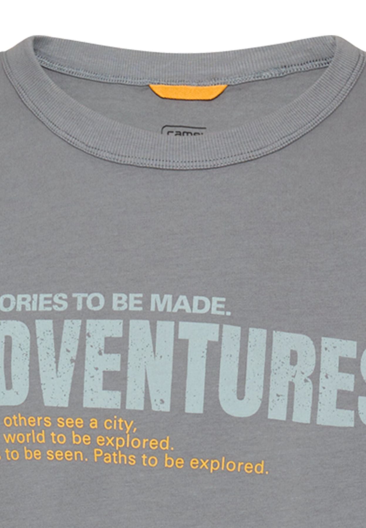 T-Shirt mit Backprint
