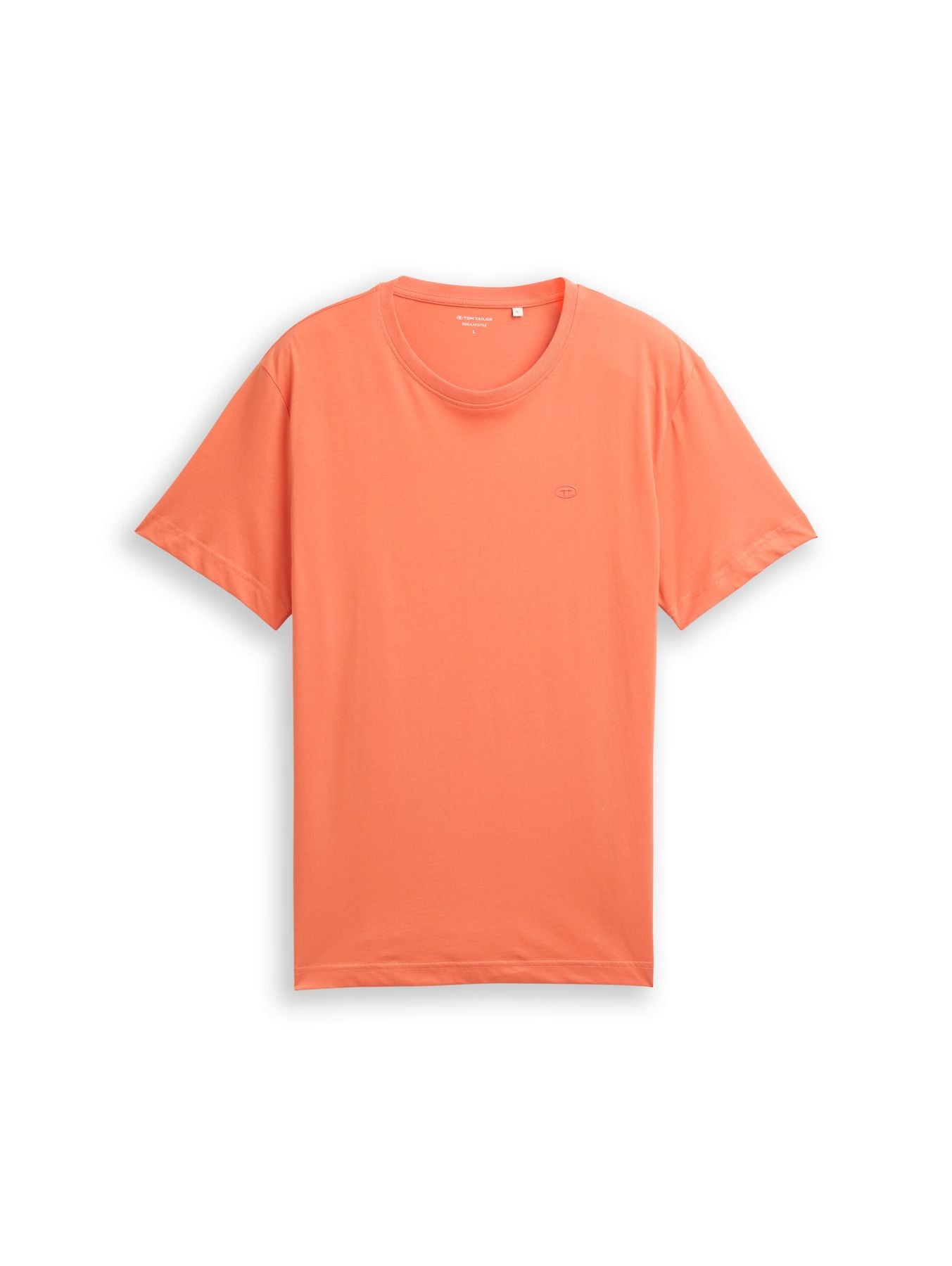 T-Shirt mit Logo-Stickerei