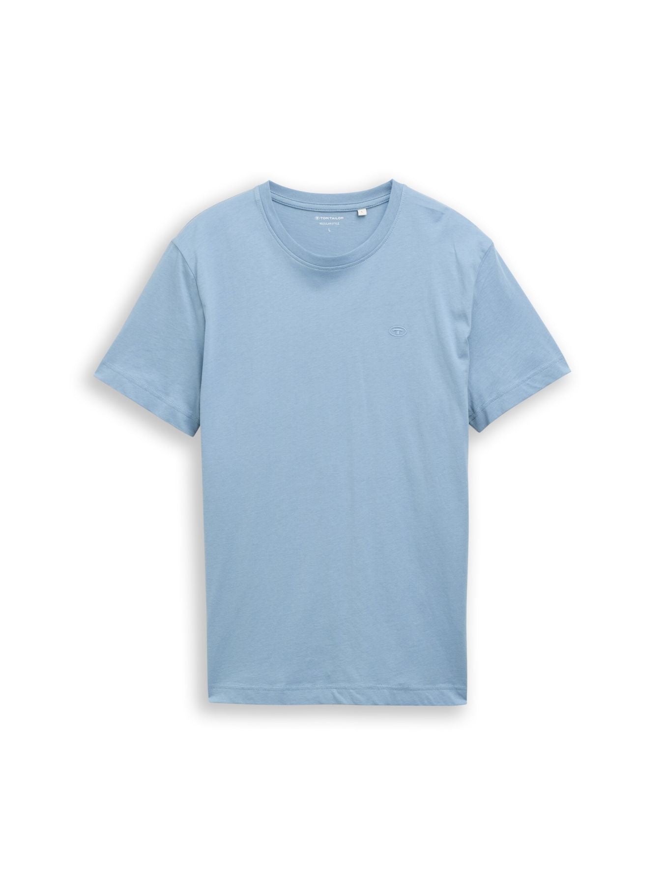 T-Shirt mit Logo-Stickerei