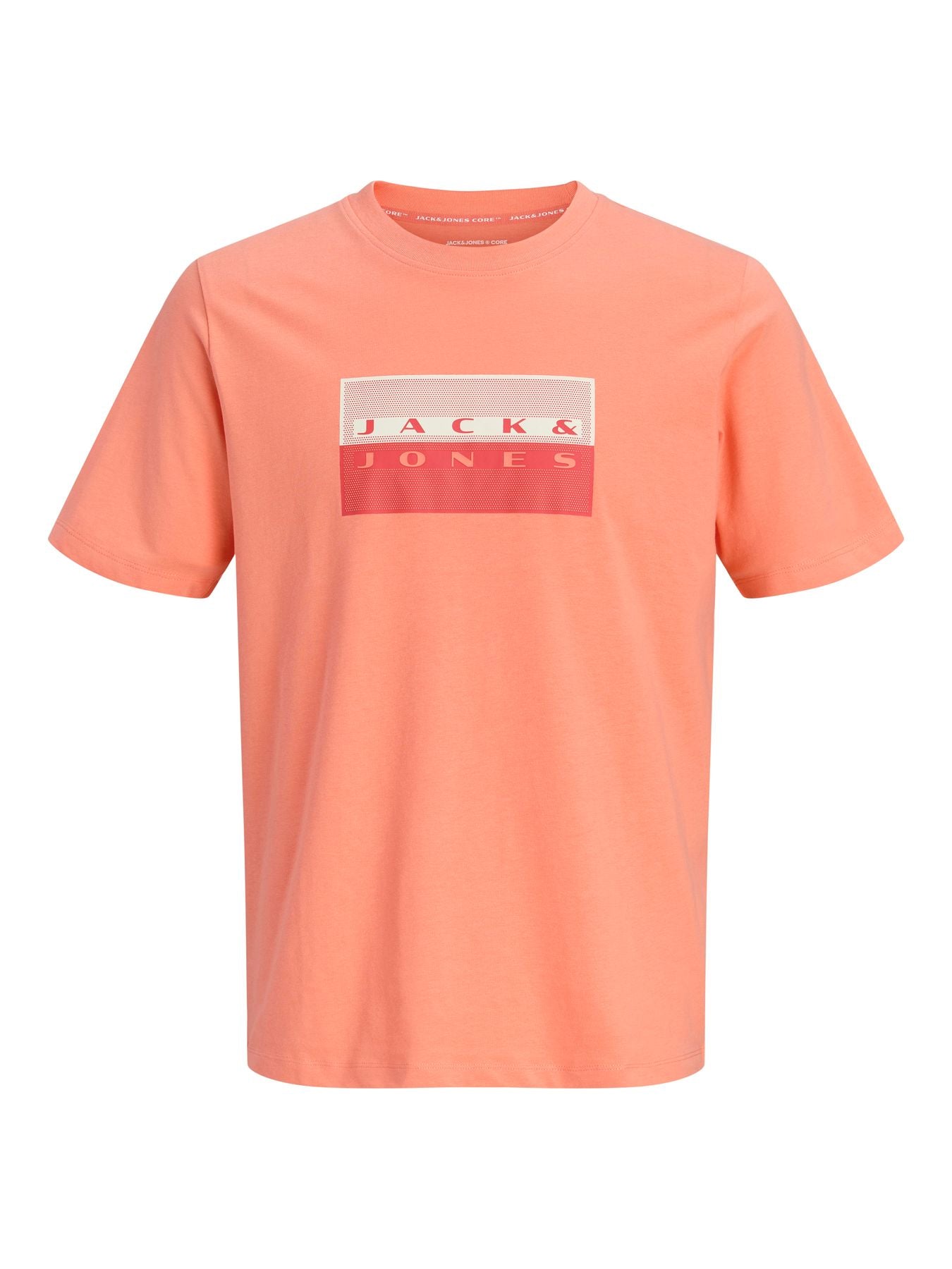 JCOFUSION DOTS PRINT TEE SS CN PLS