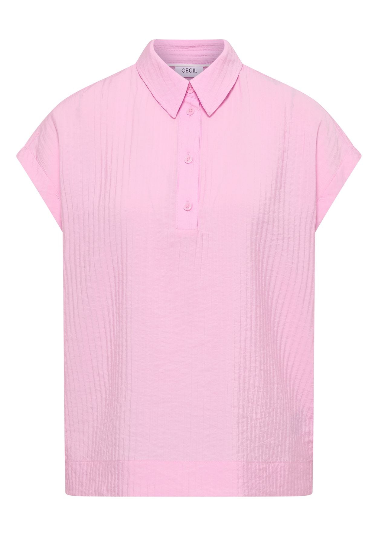 Dropped Shoulder Bluse mit Struktur