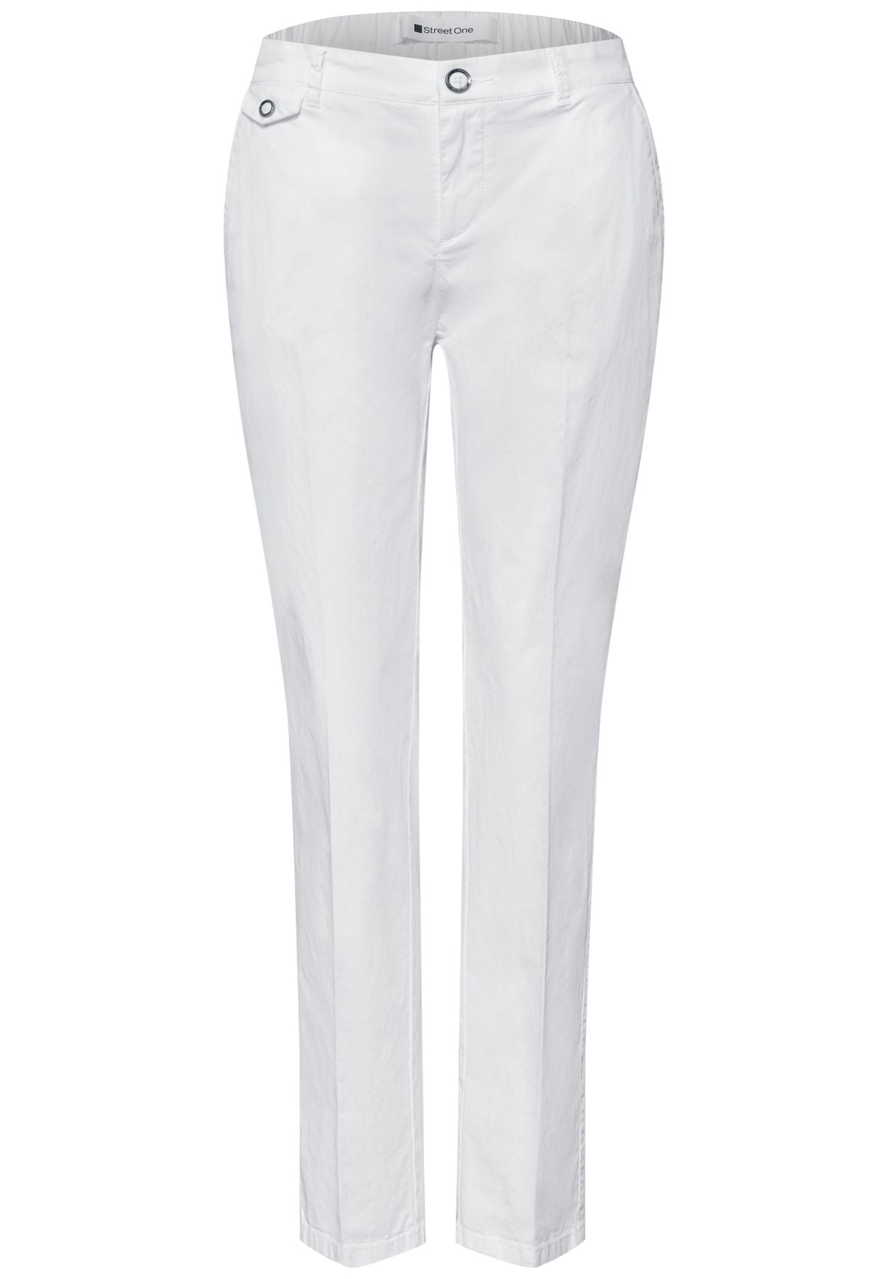 Chino im Casual Fit in softer Qualität