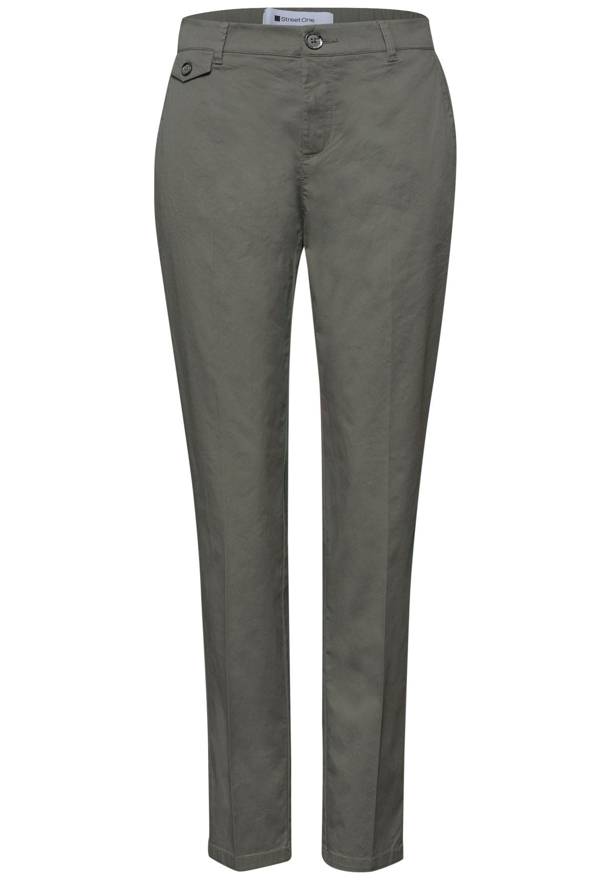 Chino im Casual Fit in softer Qualität