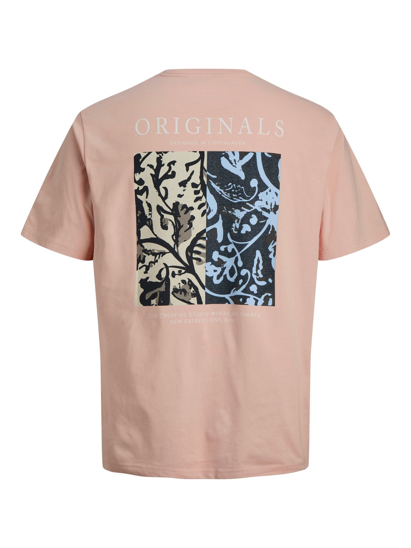 JORMONTAUK AOP BACK TEE SS CREW NECK SN