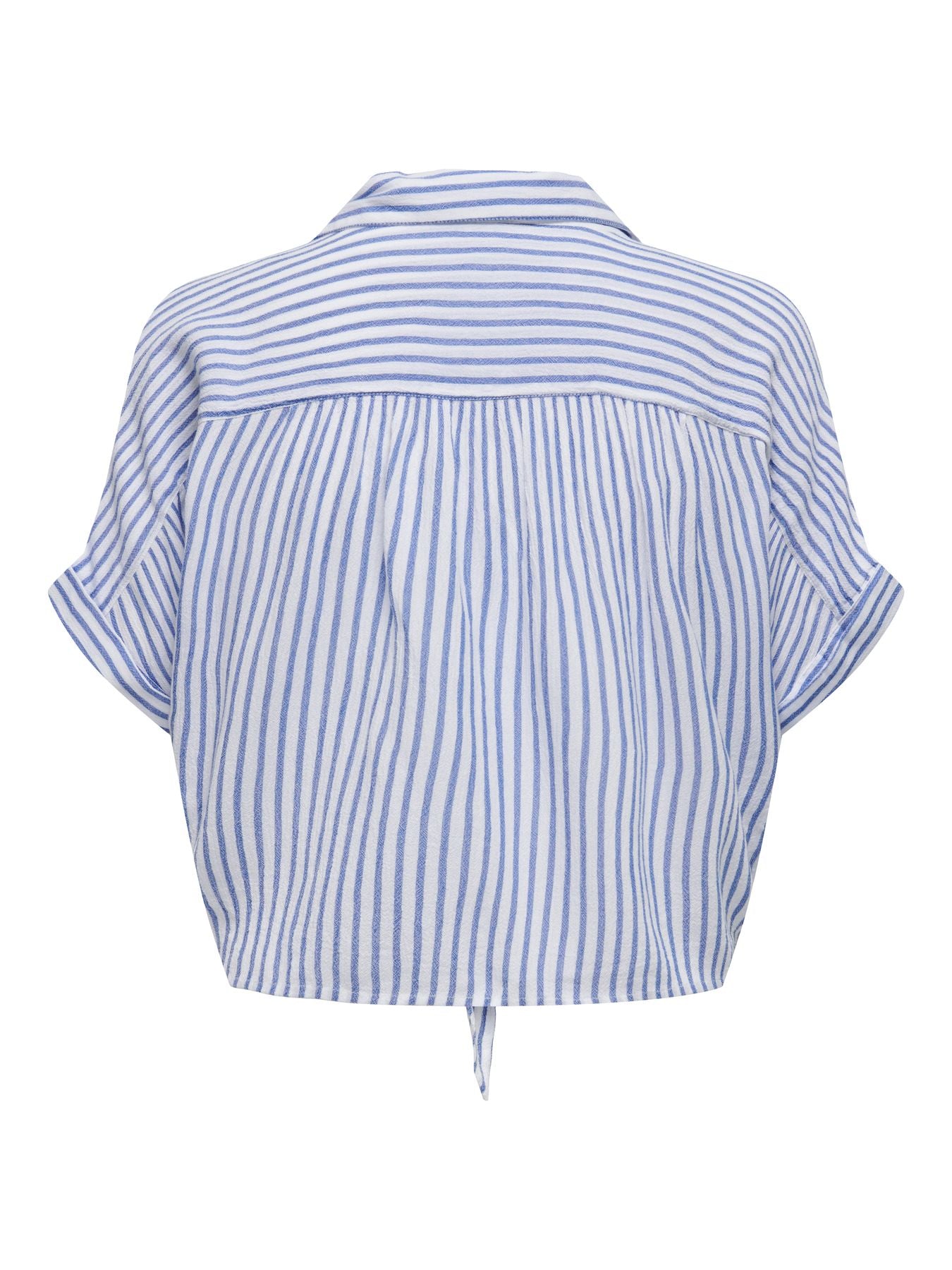 ONLPAULA LIFE S/S TIE SHIRT WVN NOOS