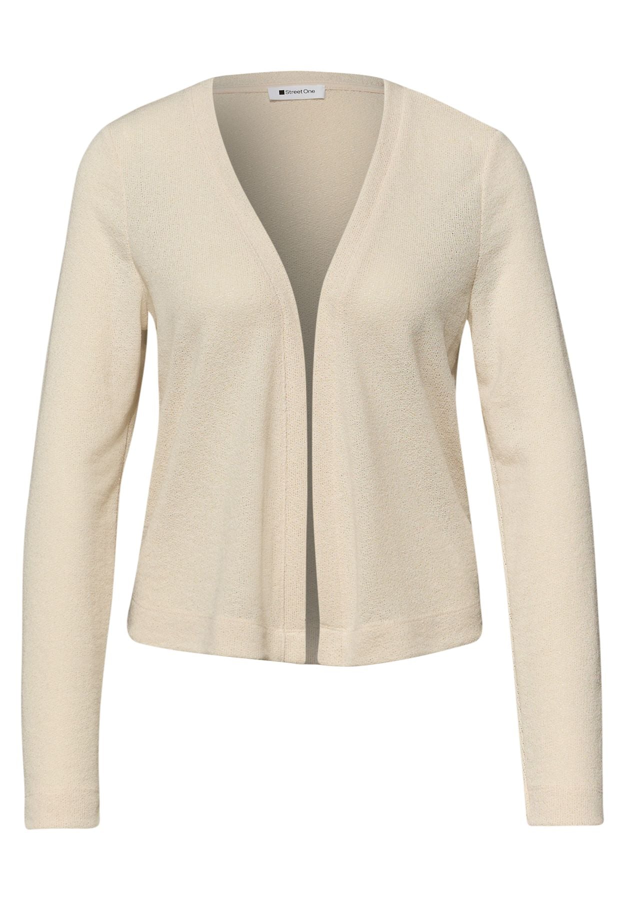 Langarm Jacke in offener Passform