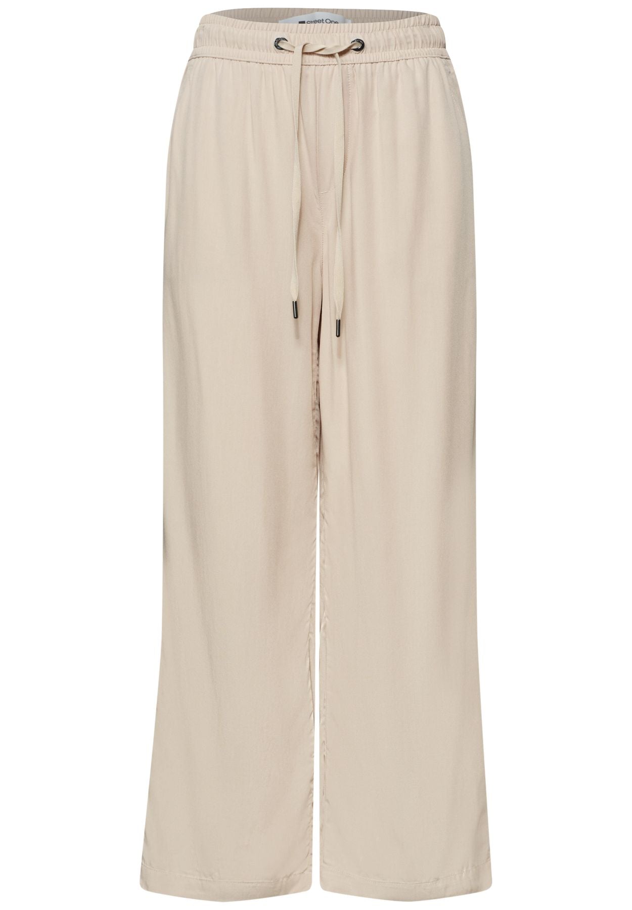 7/8 High Waist Wide Leg Hose im Loose Fit