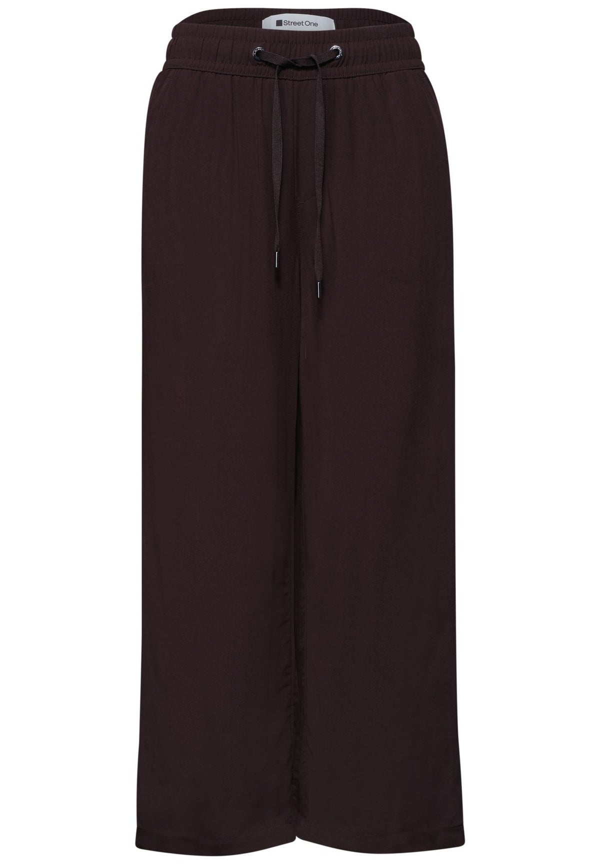 7/8 High Waist Wide Leg Hose im Loose Fit