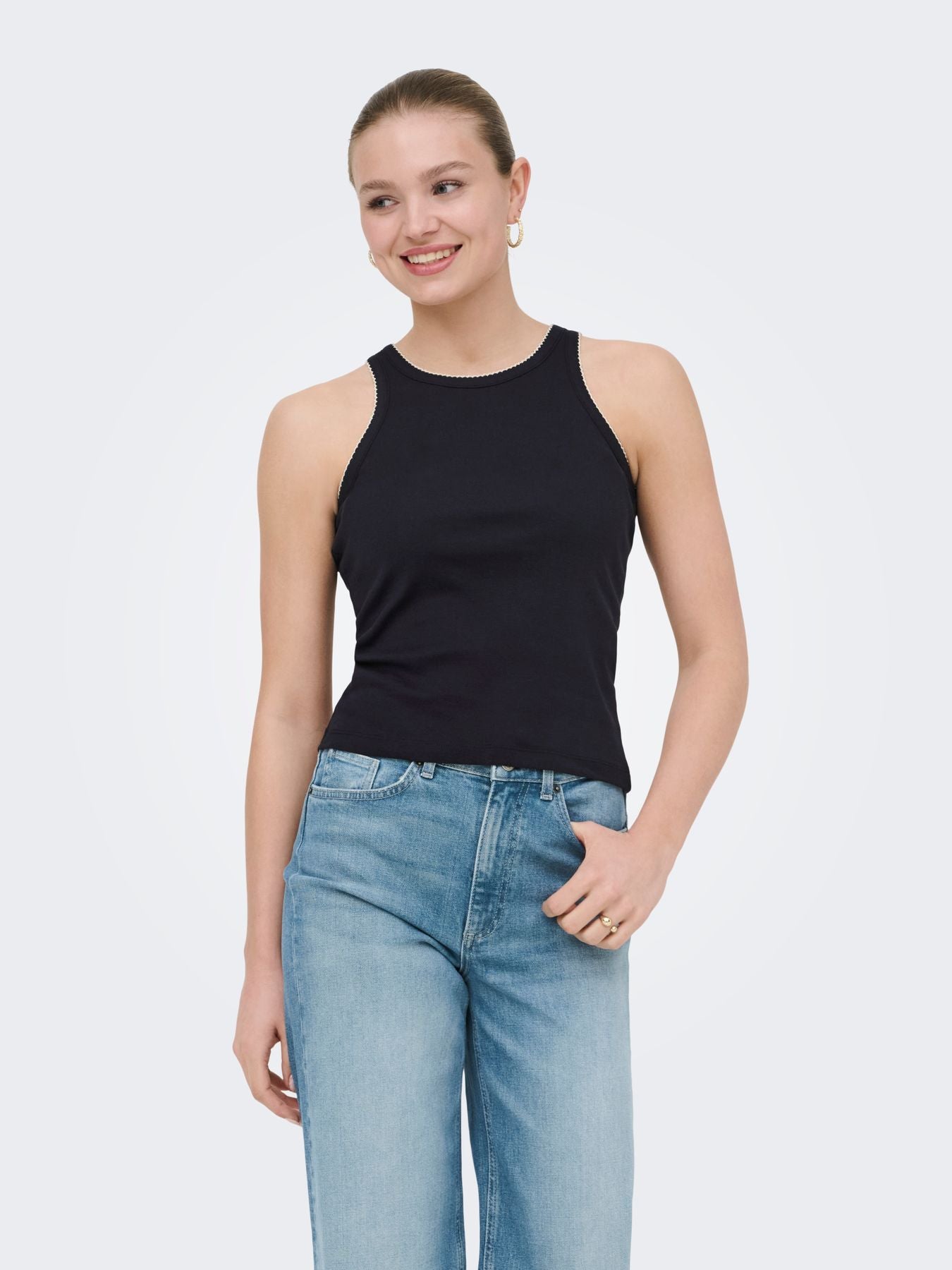 ONLALLY S/L TANK TOP JRS