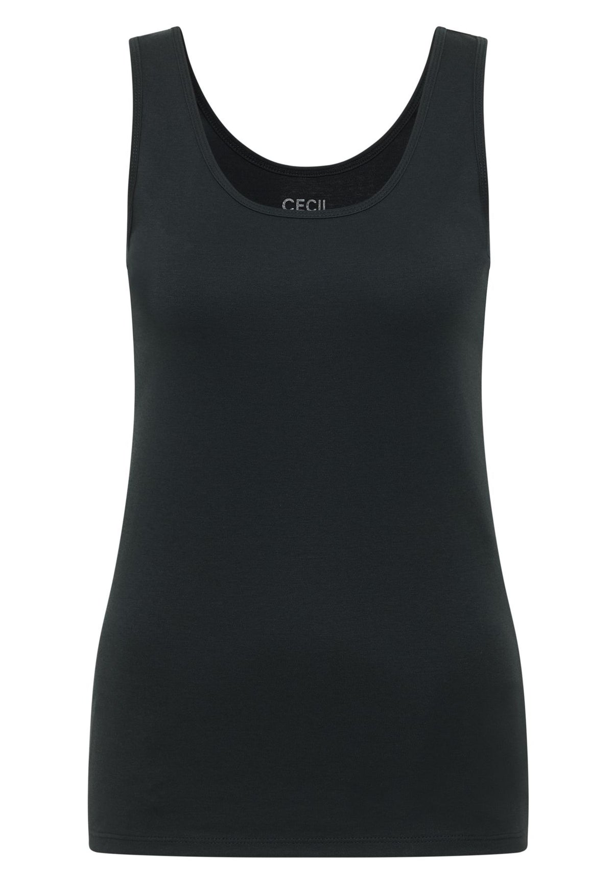 Basic Top aus reiner Baumwolle