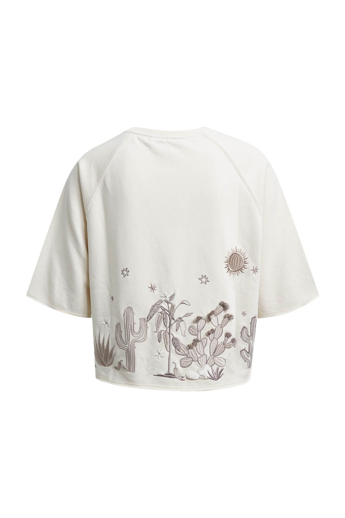 Boxy Sweat Shortsleeve Raglan