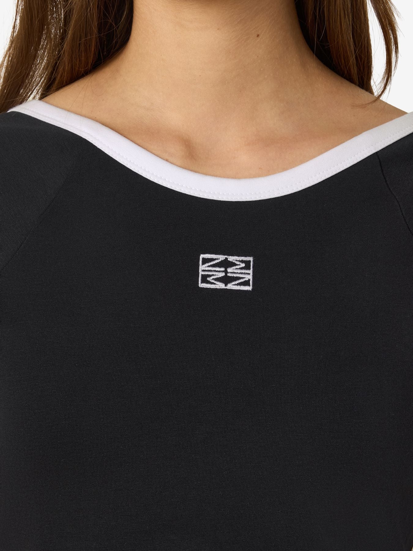 NMTWIN S/S O-NECK CONTRAST TEE