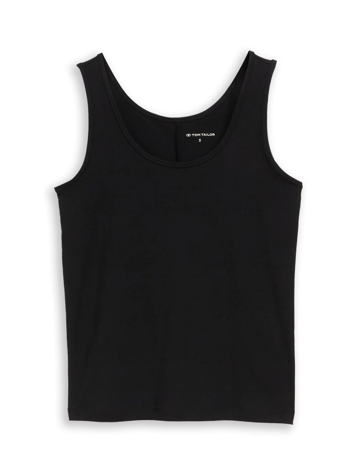 Slim Fit Top mit Rundhalsausschnitt