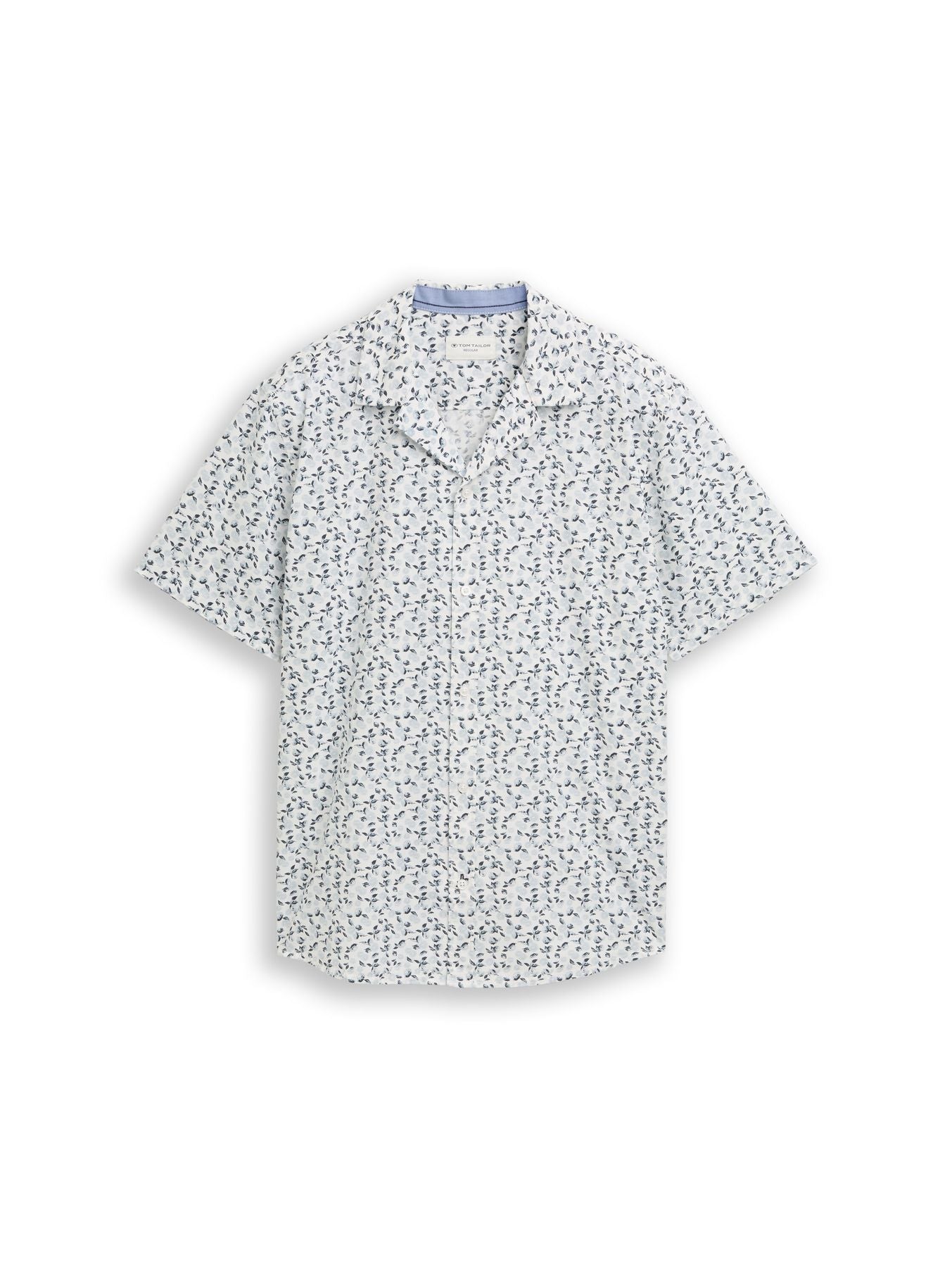 Regular Fit Resort Hemd mit Muster